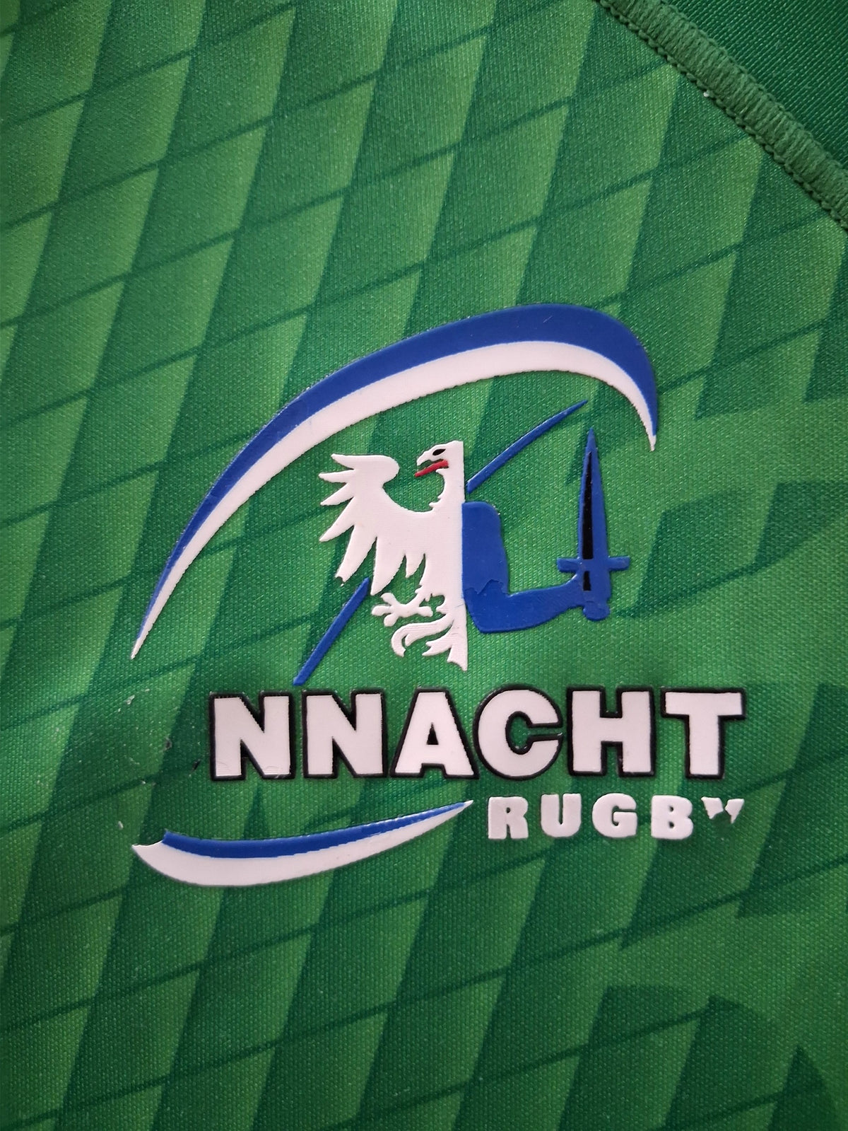 2015 Connacht Eagles Home Match Worn (vs Munster 'A') Rugby Shirt #1 (XXL)