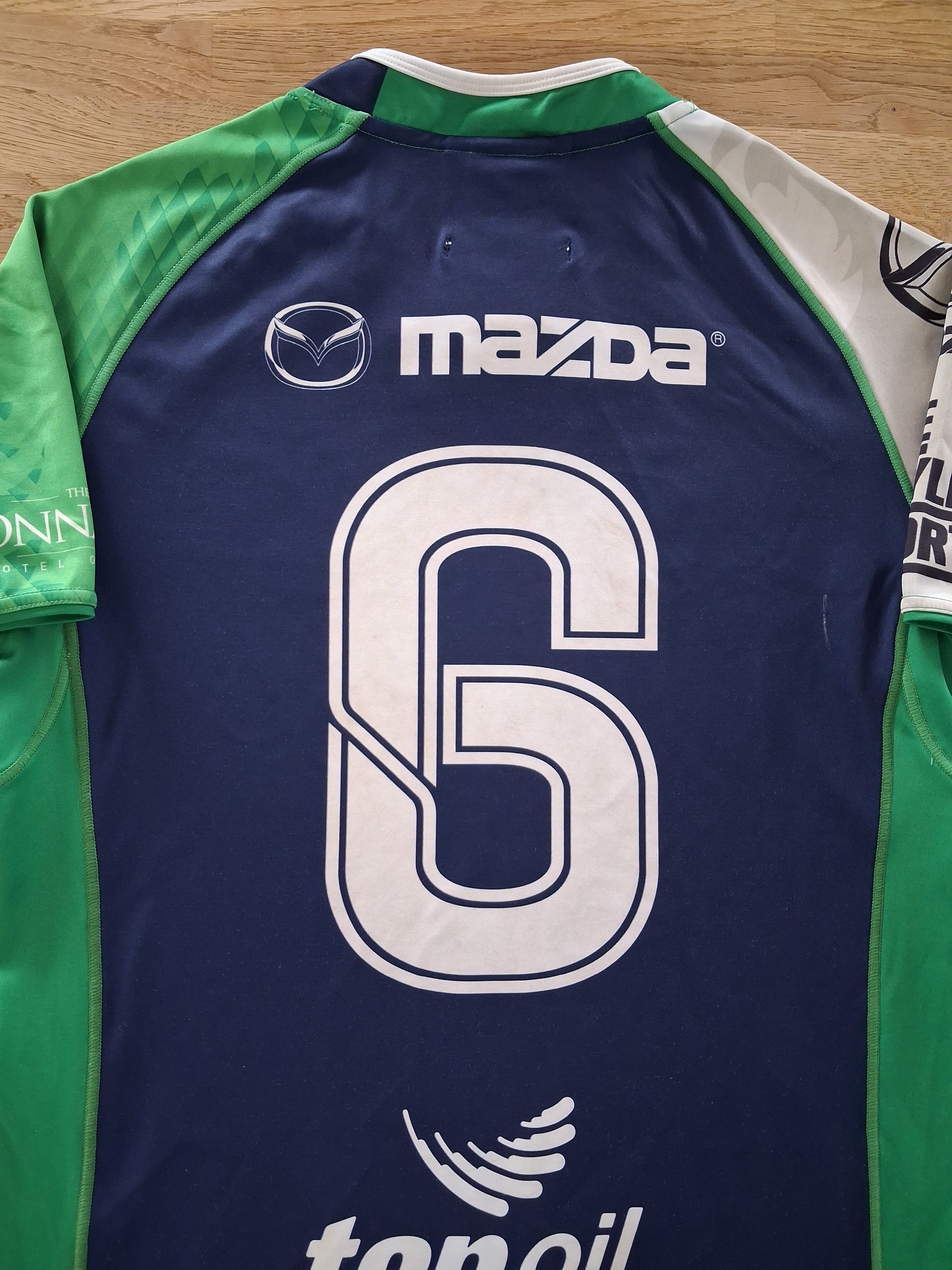 2015 Connacht Eagles Home Match Worn (vs Munster 'A') Rugby Shirt #6