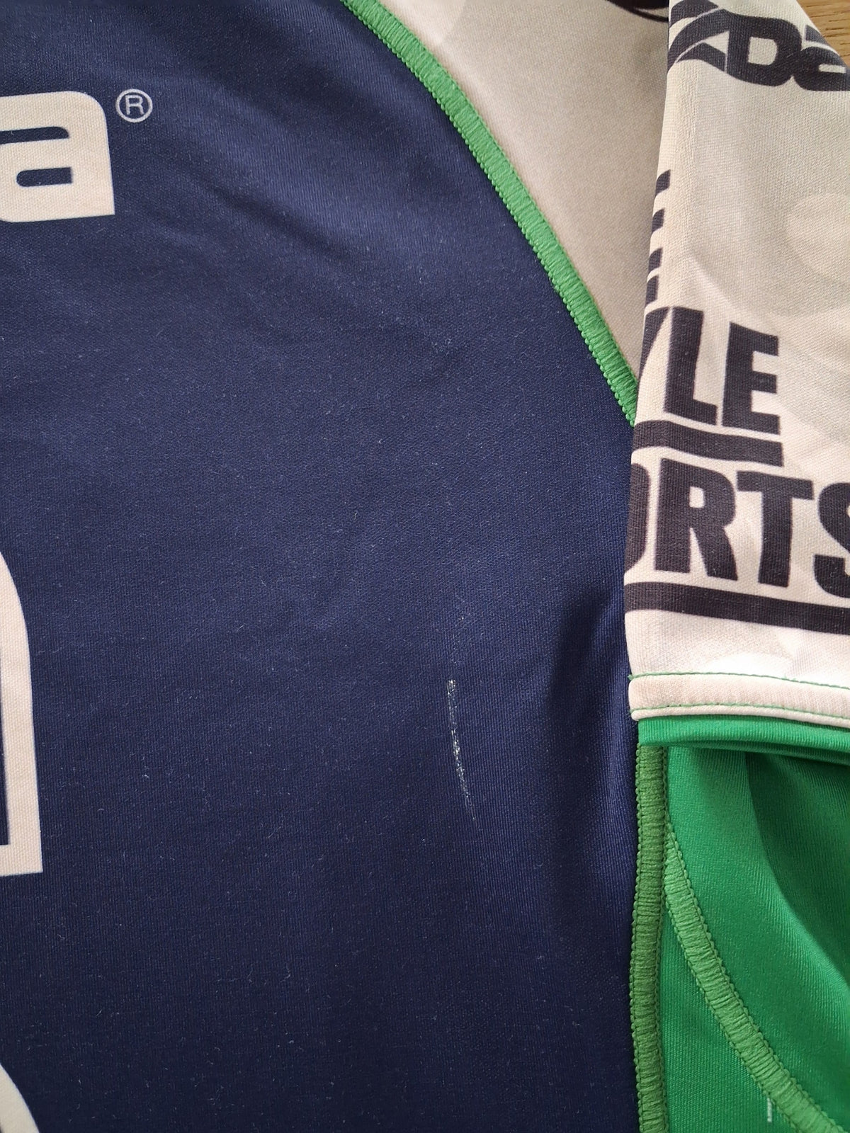 2015 Connacht Eagles Home Match Worn (vs Munster 'A') Rugby Shirt #6 (XL)