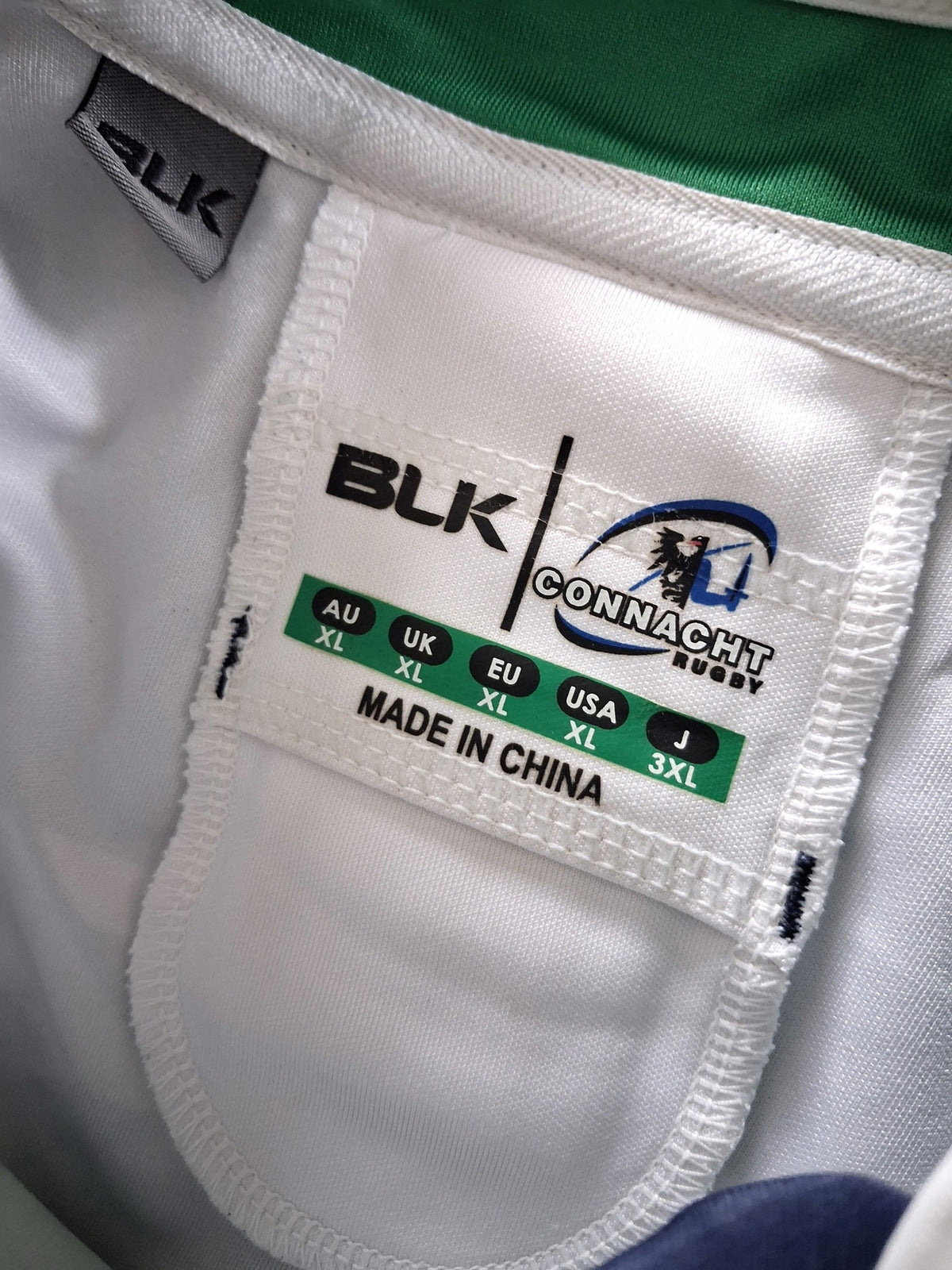 2015 Connacht Eagles Home Match Worn (vs Munster 'A') Rugby Shirt #4 (XL)