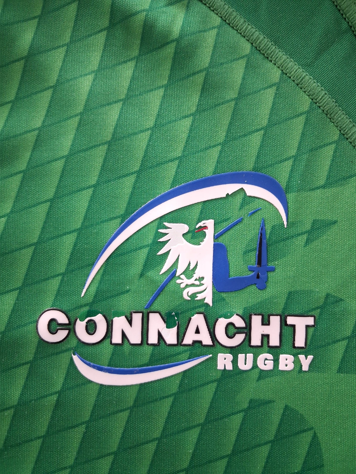 2015 Connacht Eagles Home Match Worn (vs Munster 'A') Rugby Shirt #4 (XL)