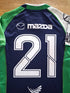 2015 Connacht Eagles Home Match Worn (vs Munster 'A') Rugby Shirt #21