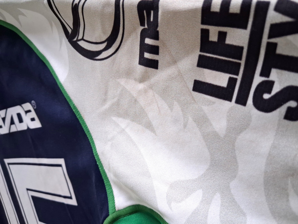 2015 Connacht Eagles Home Match Worn (vs Munster 'A') Rugby Shirt #15 (L)
