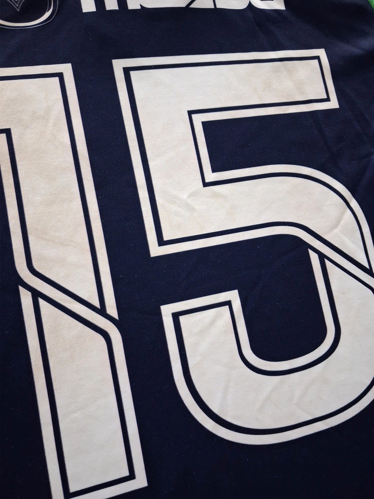 2015 Connacht Eagles Home Match Worn (vs Munster 'A') Rugby Shirt #15 (L)