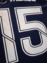 2015 Connacht Eagles Home Match Worn (vs Munster 'A') Rugby Shirt #15 (L)