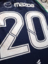 2015 Connacht Eagles Home Match Worn (vs Munster 'A') Rugby Shirt #20 (L)