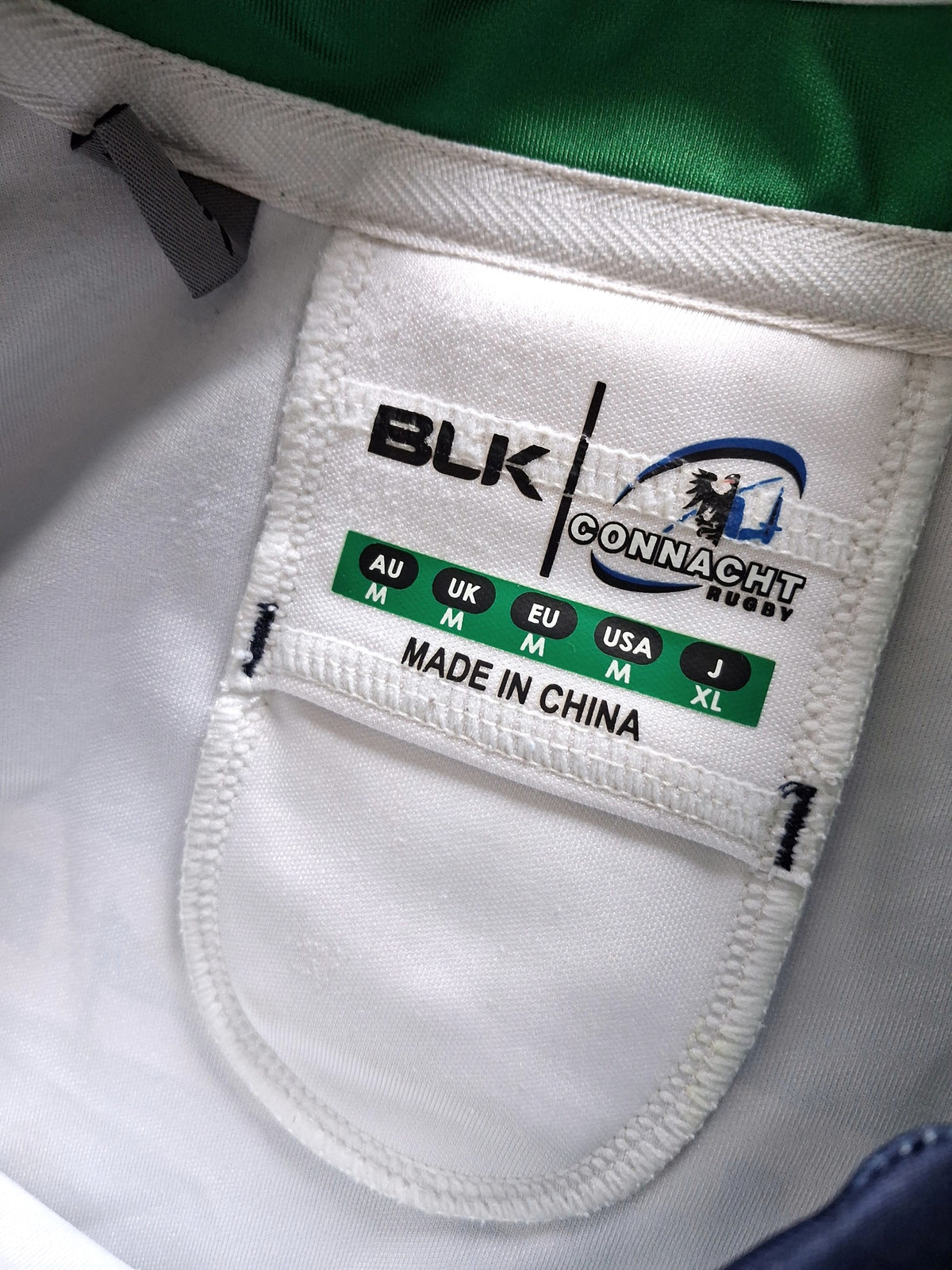 2015 Connacht Eagles Home Match Worn (vs Munster 'A') Rugby Shirt #10 (M)
