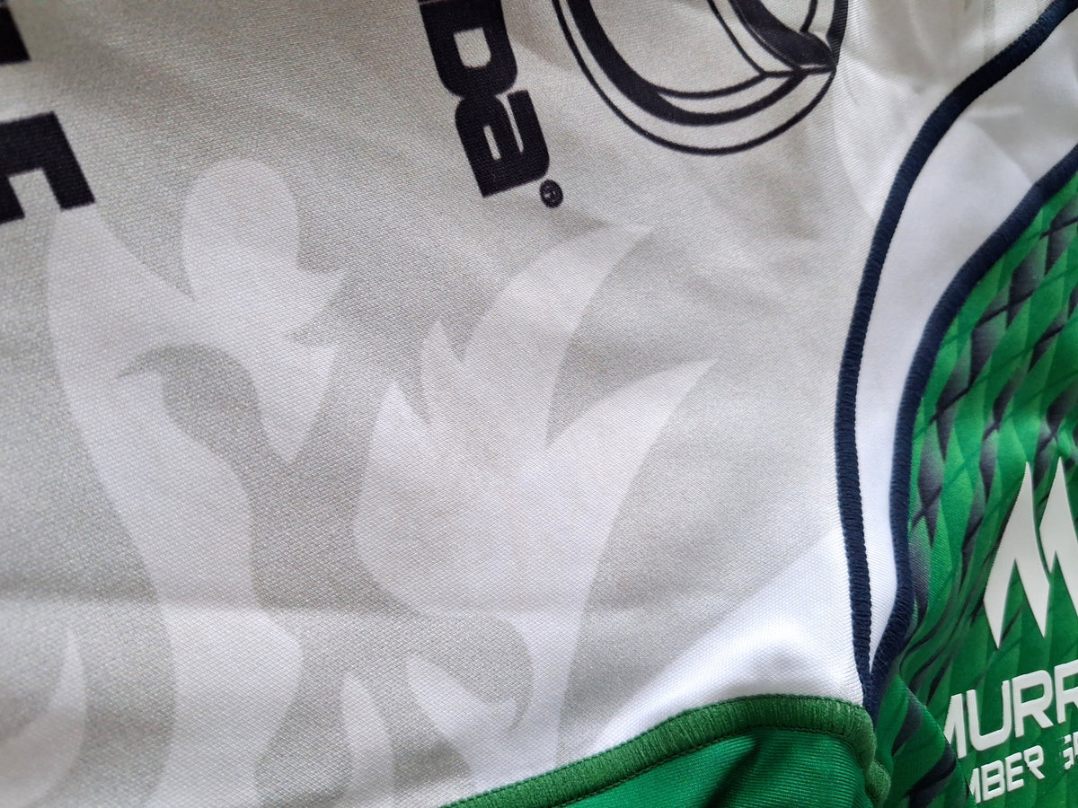 2015 Connacht Eagles Home Match Worn (vs Munster 'A') Rugby Shirt #10 (M)