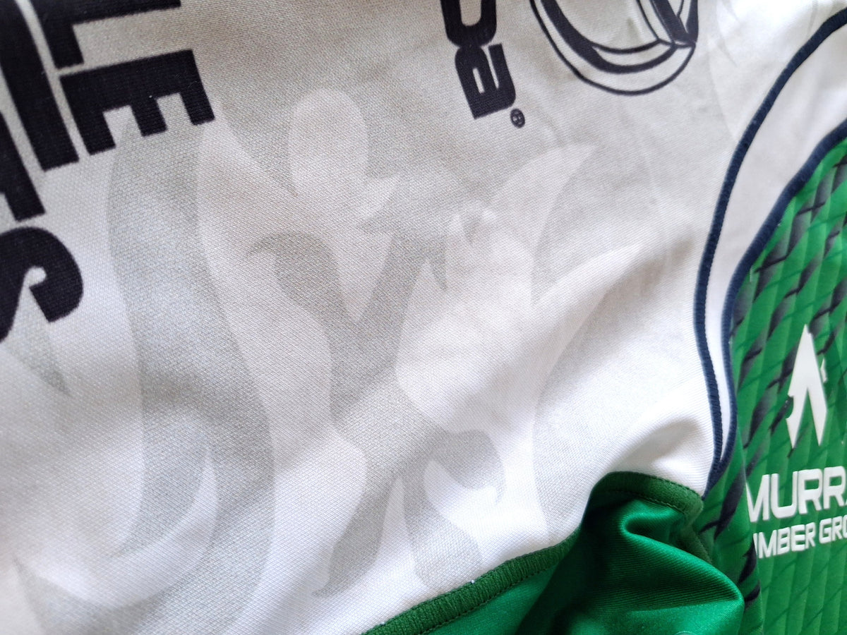 2015 Connacht Eagles Home Match Worn (vs Munster 'A') Rugby Shirt #7 (L)