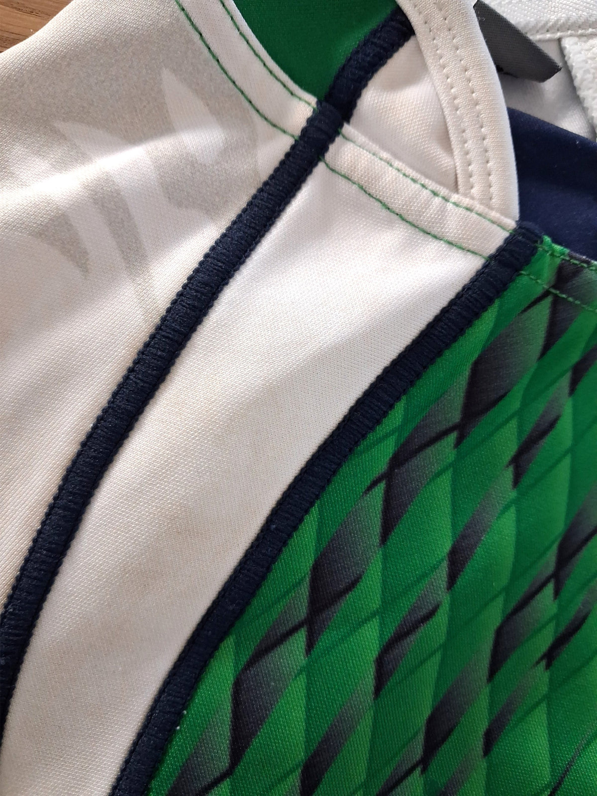 2015 Connacht Eagles Home Match Worn (vs Munster 'A') Rugby Shirt #7 (L)
