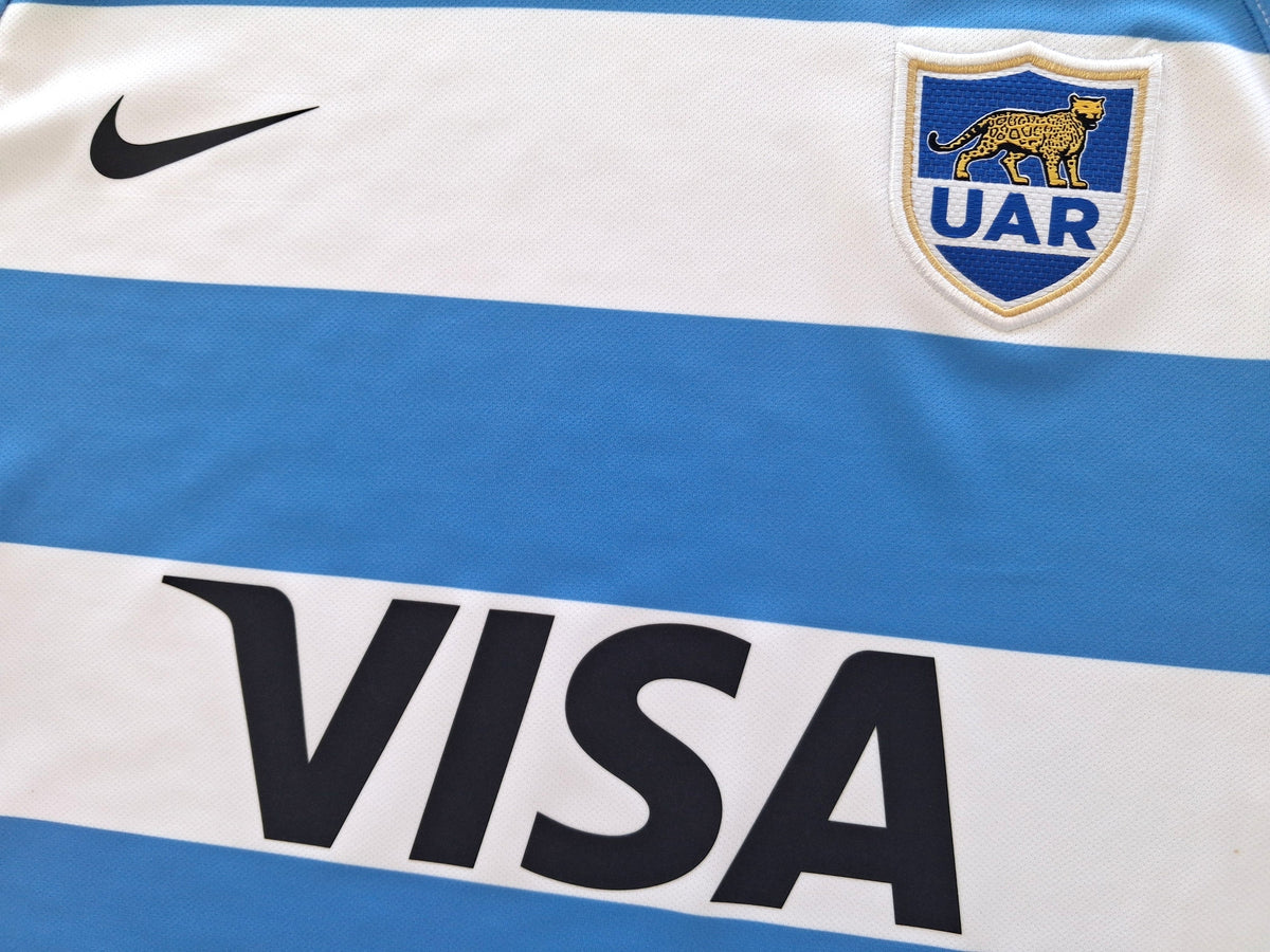 2015/16 Argentina Home Rugby Shirt (M)