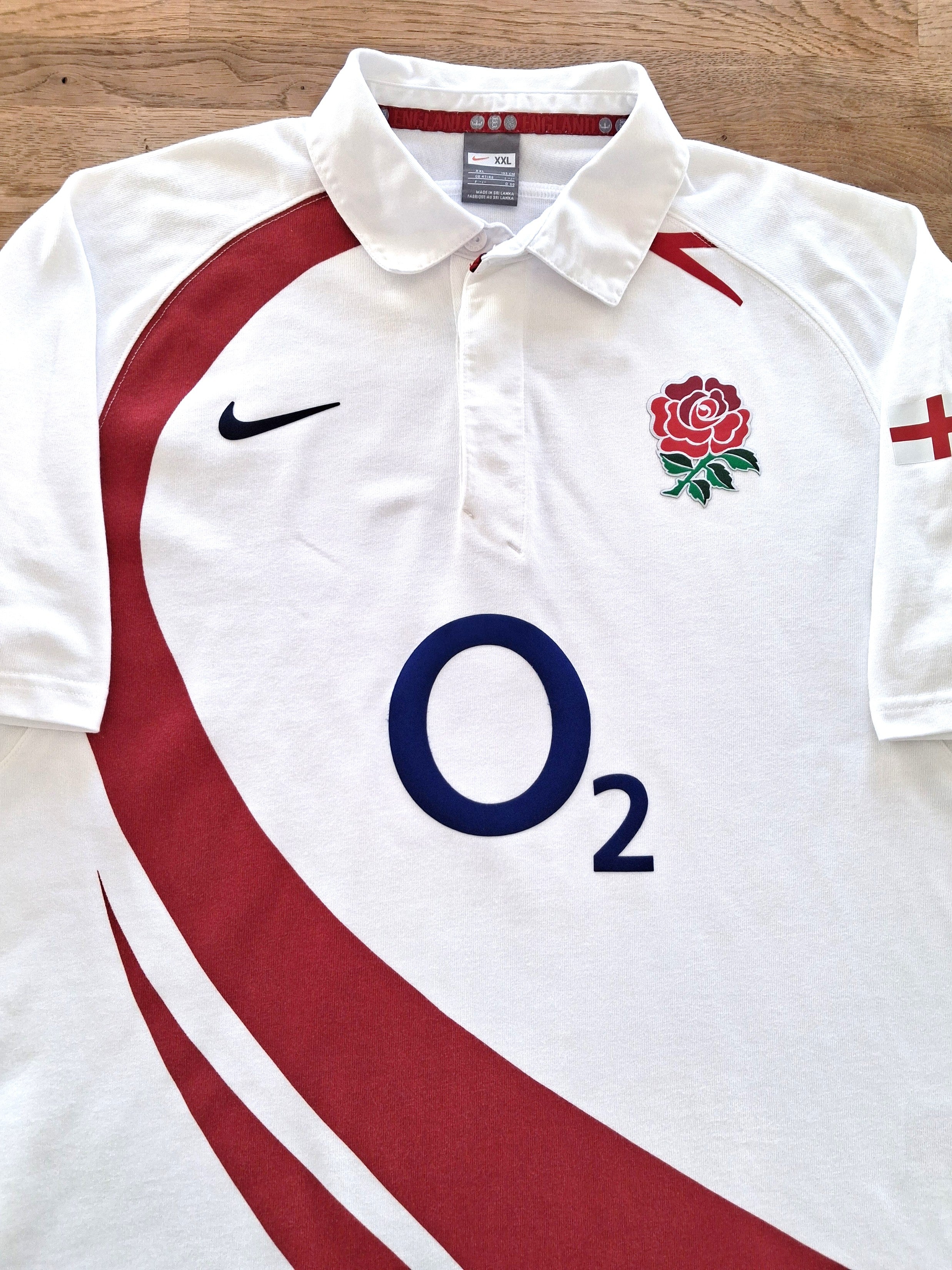 2007/08 England Home Rugby Shirt