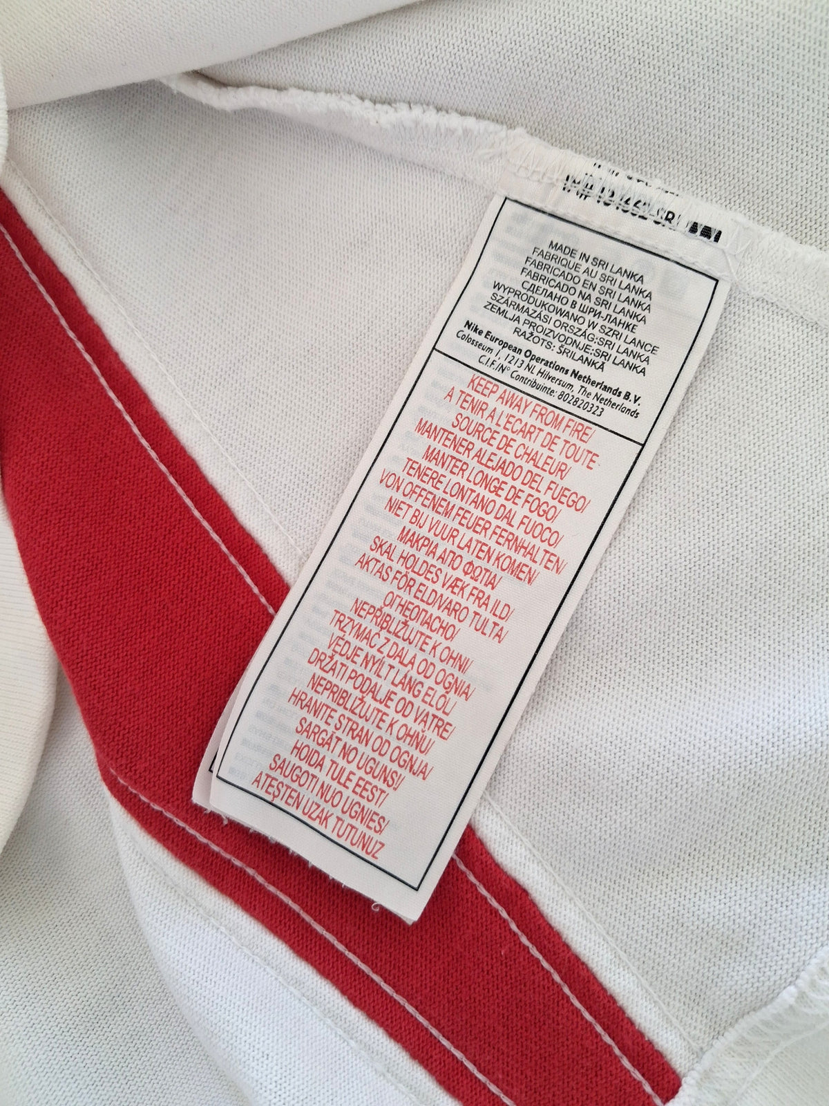 2002/03 England Home Rugby Shirt. (L)