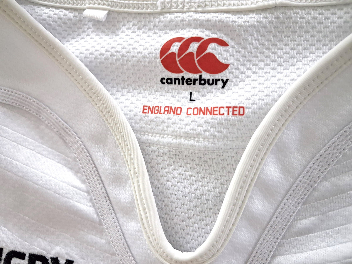 2015 England Home World Cup Pro-Fit Rugby Shirt (L)