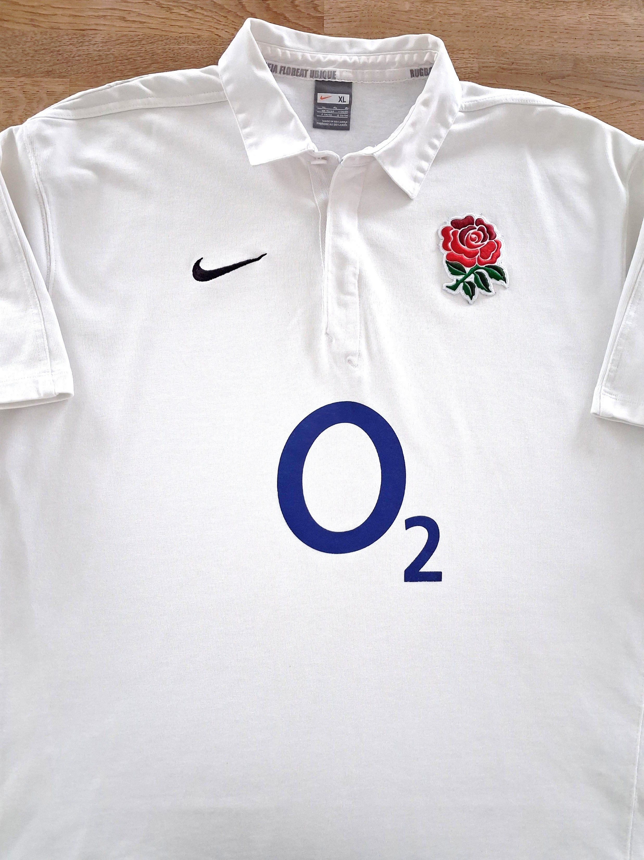 2009/10 England Home Rugby Shirt