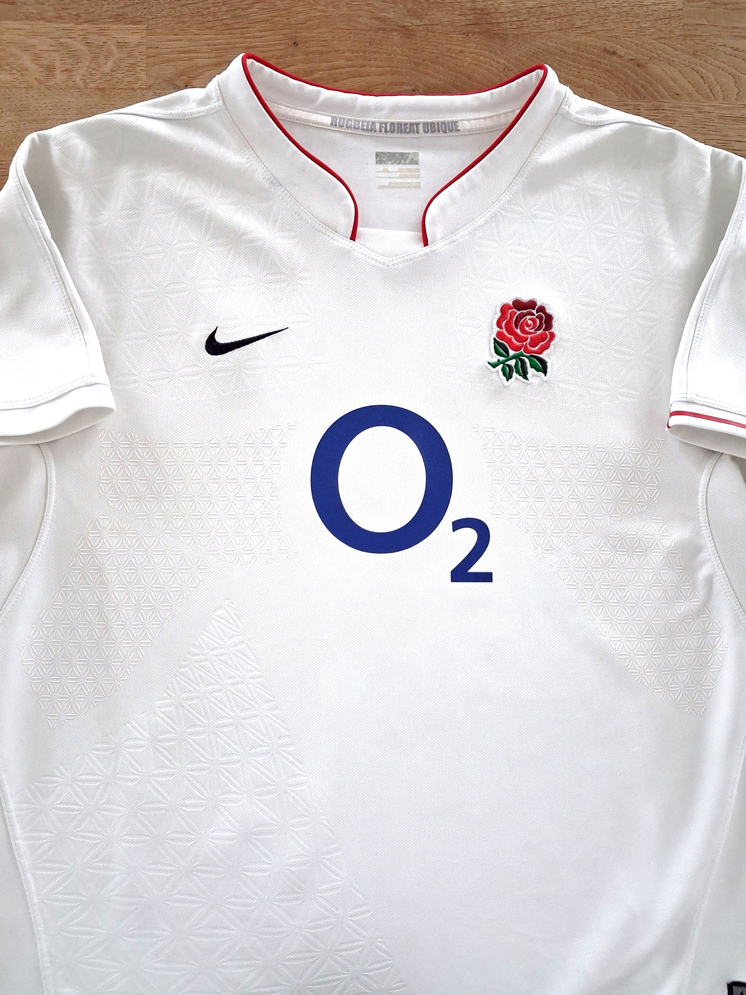 2009/10 England Home Pro-Fit Rugby Shirt