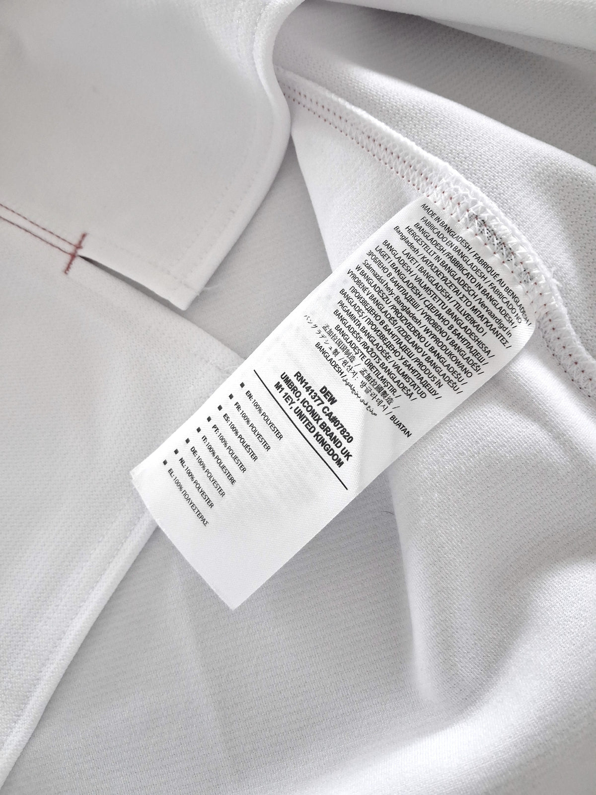 2020/21 England Home Pro-Fit Rugby Shirt (L)
