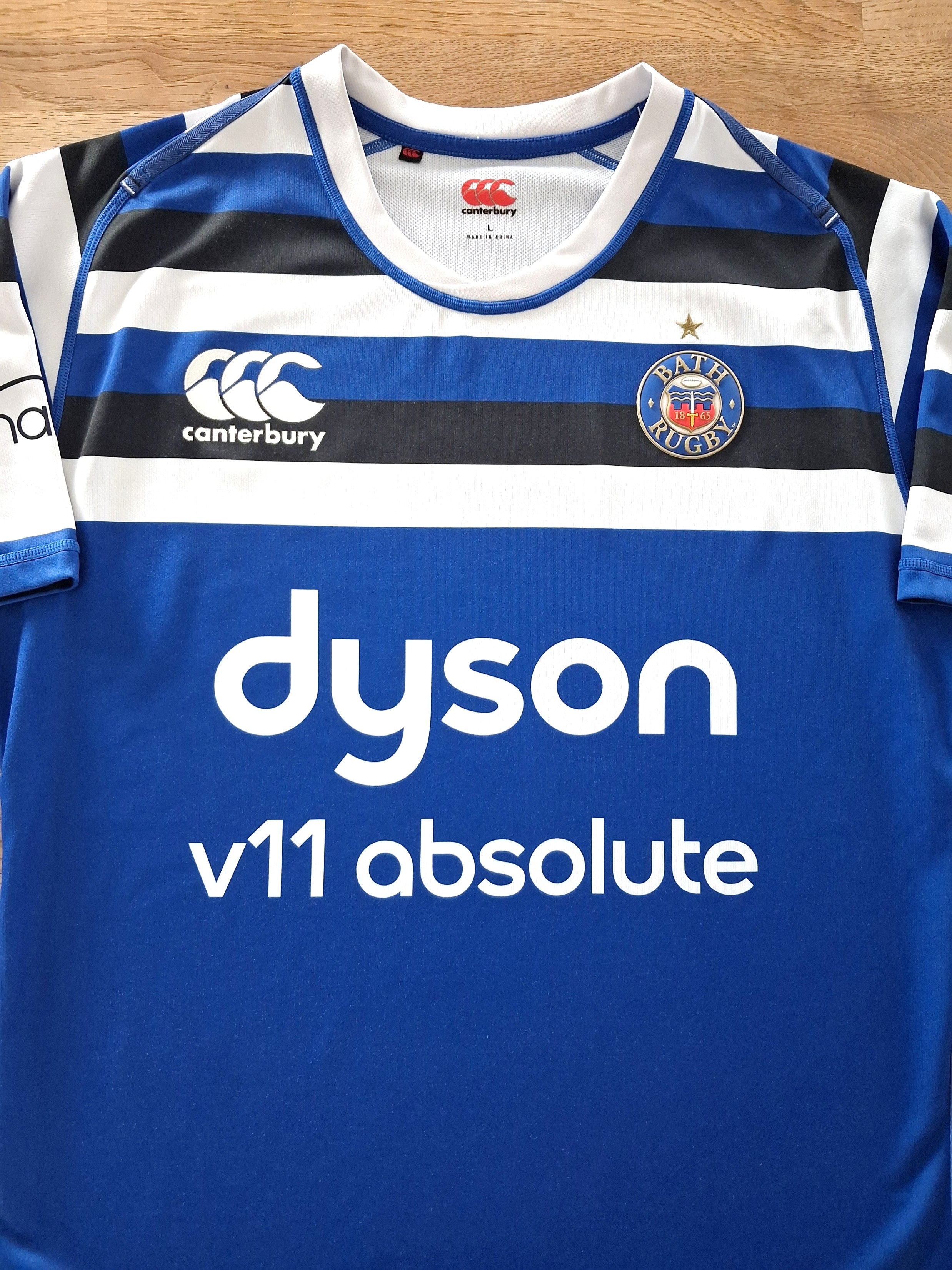 2018/19 Bath Home Vapodri Rugby Shirt
