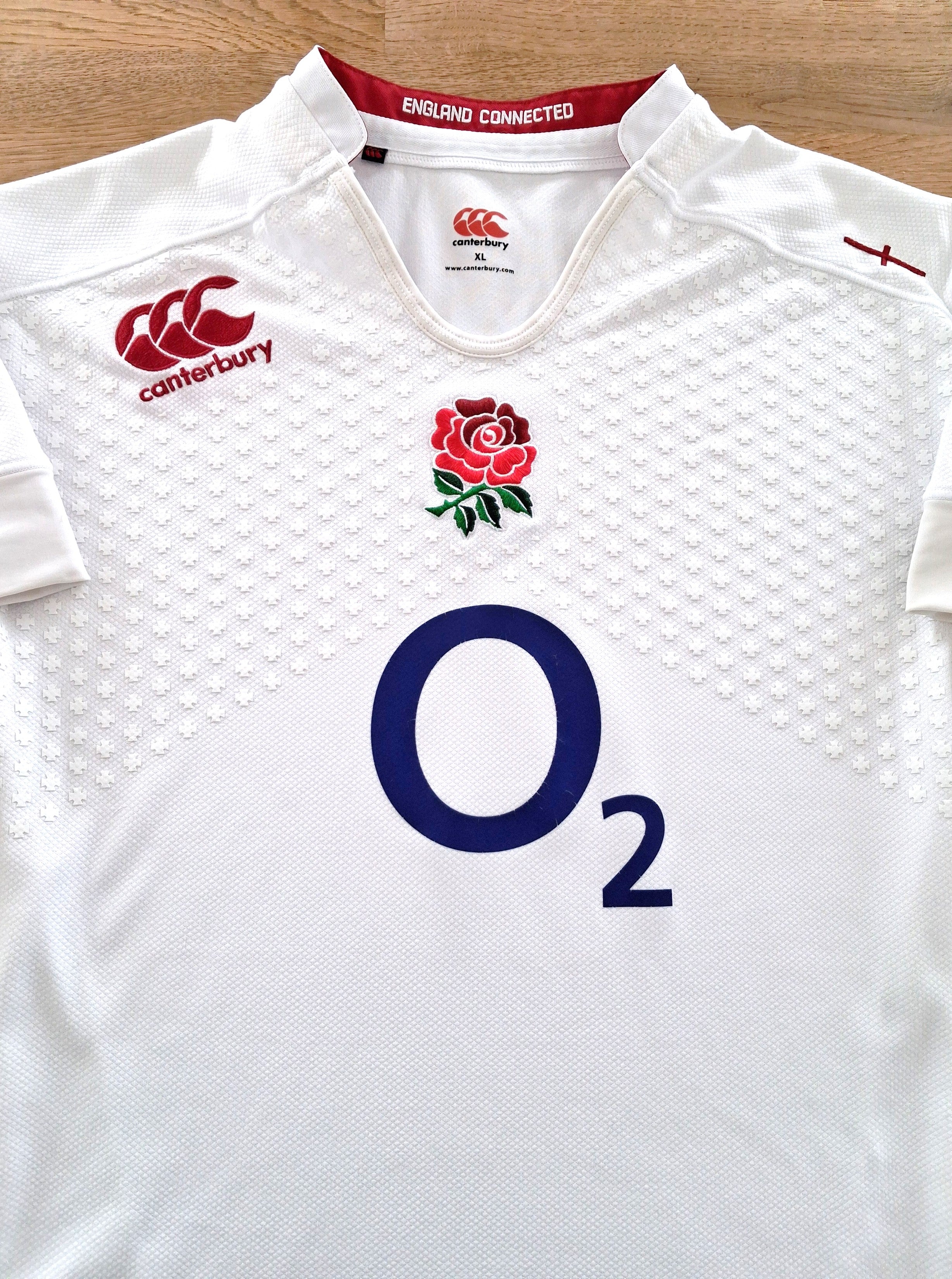 2014/15 England Home Test Rugby Shirt