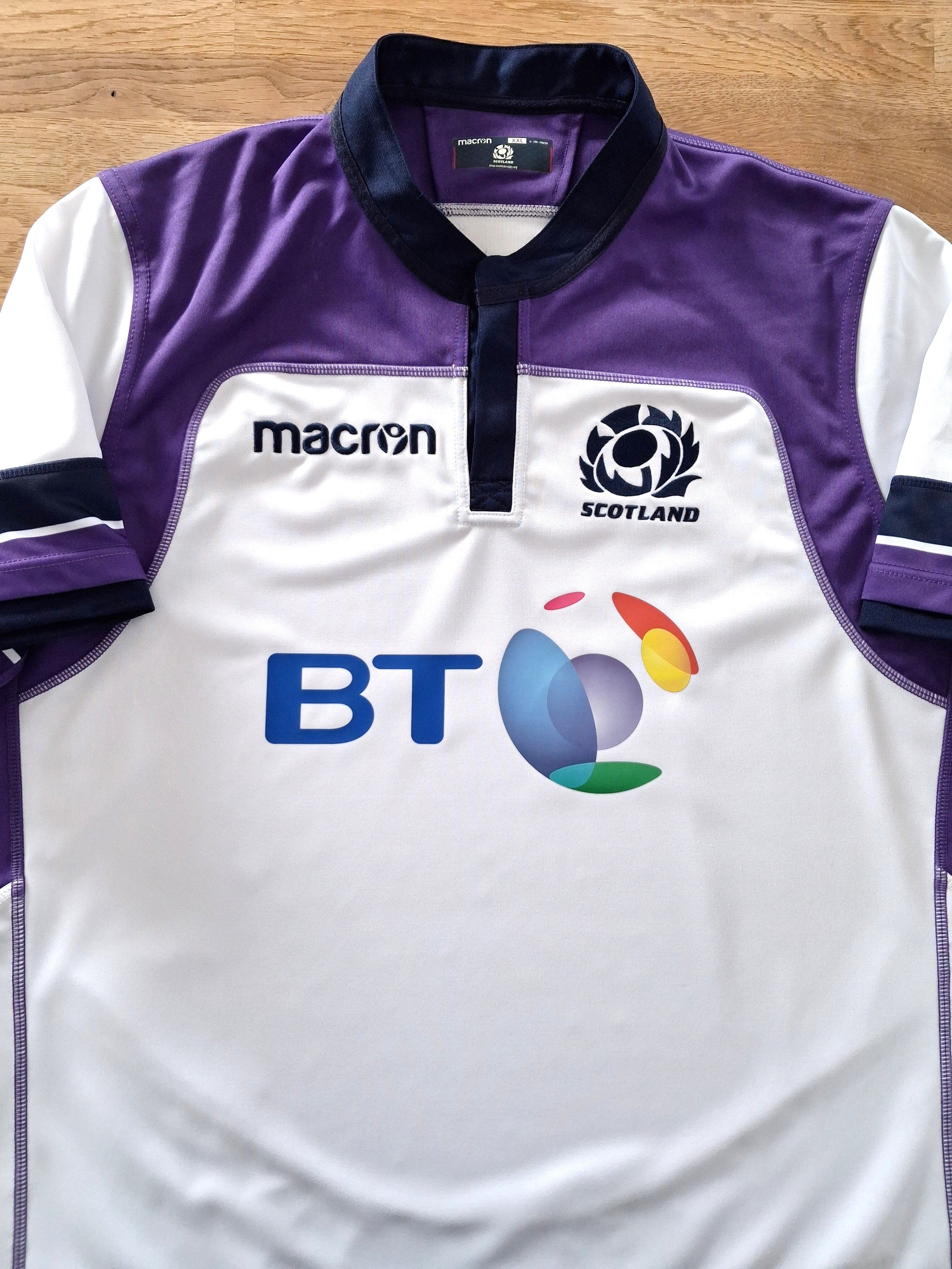 2017/18 Scotland Away Pro-Fit Rugby Shirt