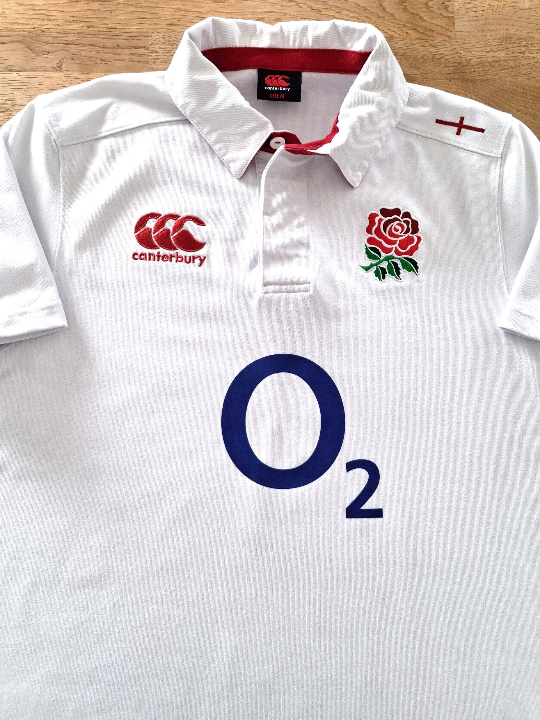 2014/15 England Home Rugby Shirt