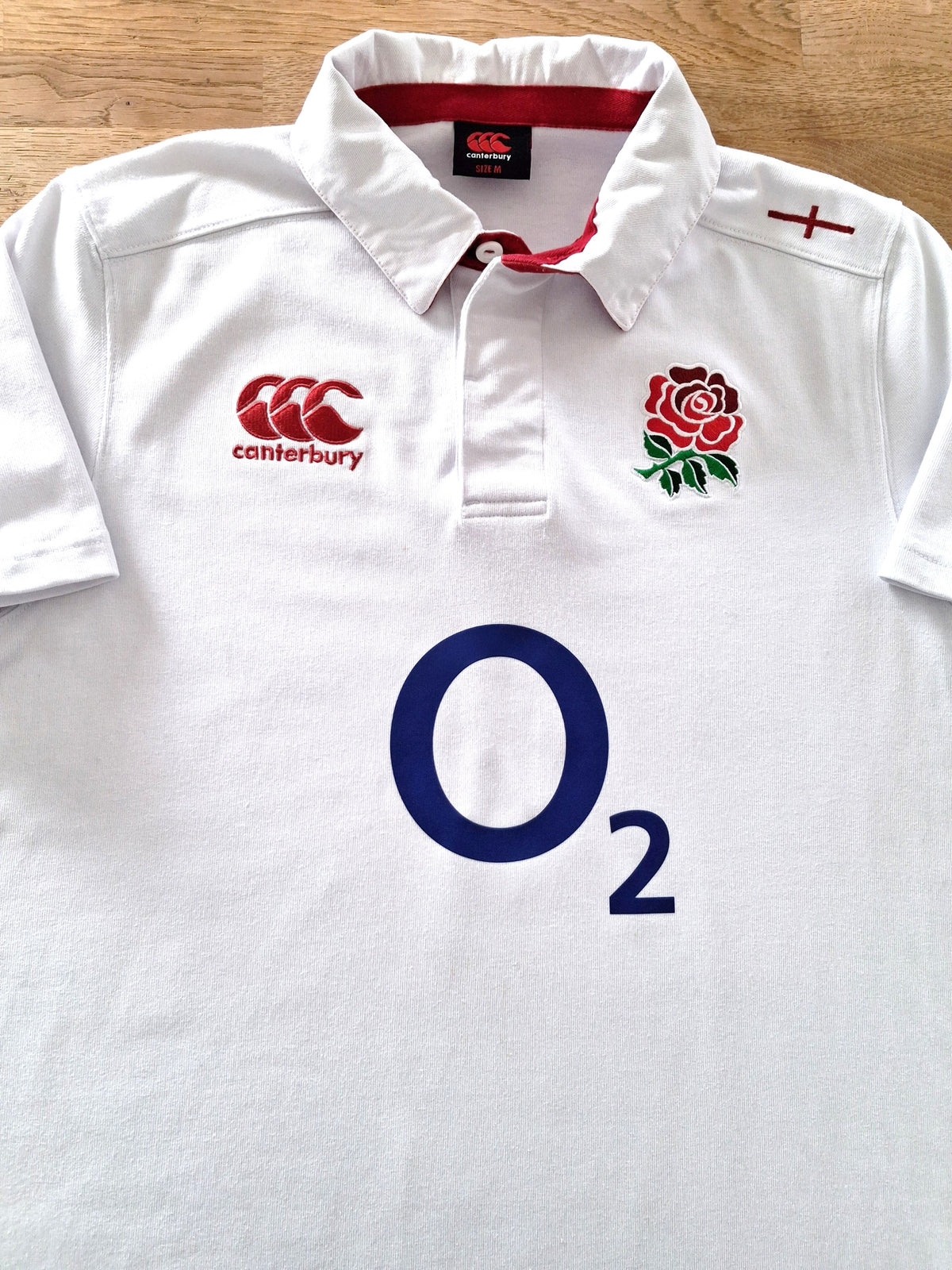 2014/15 England Home Rugby Shirt