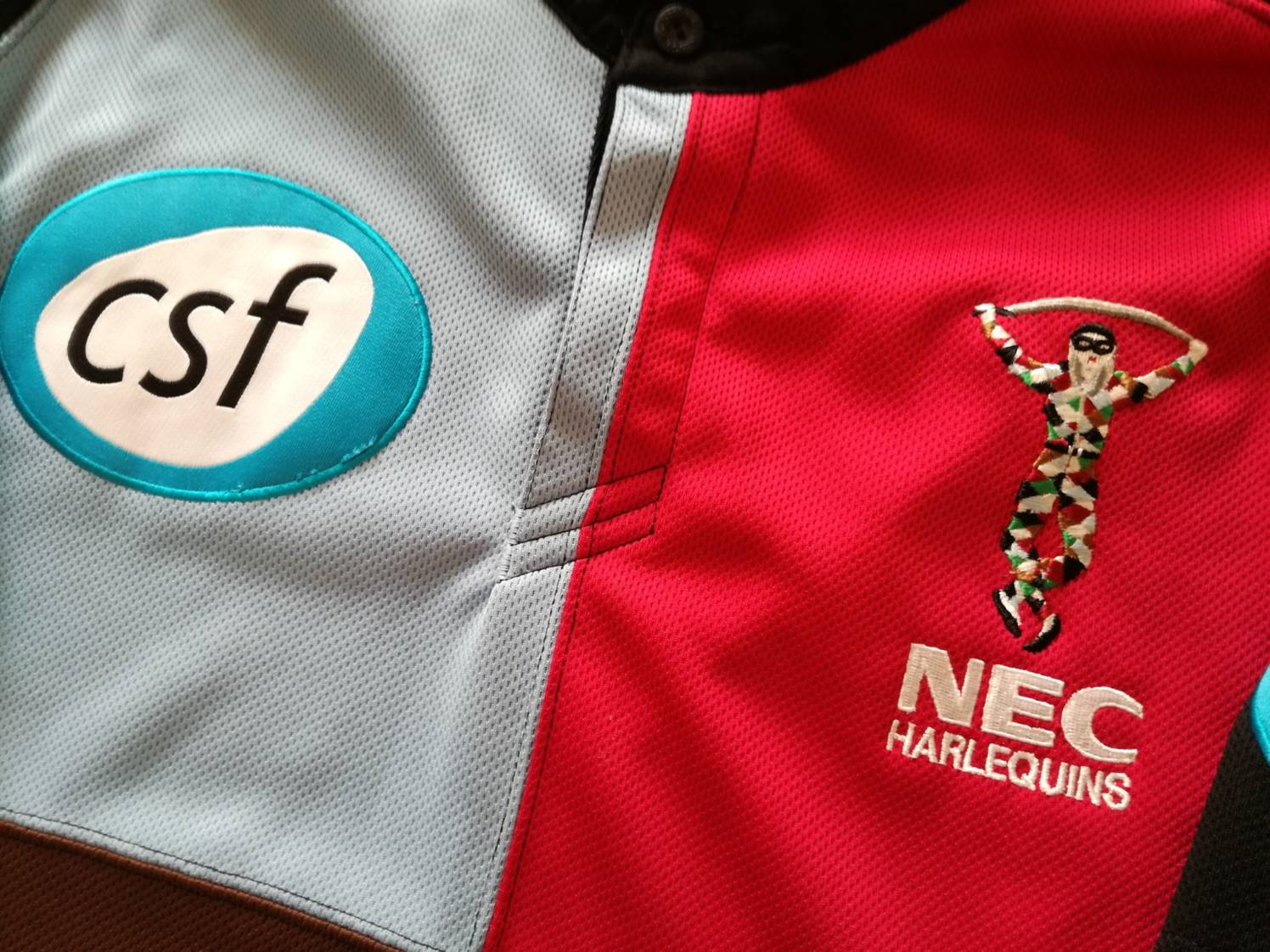 2004/05 Harlequins Home Pro-Fit Rugby Shirt (XL)