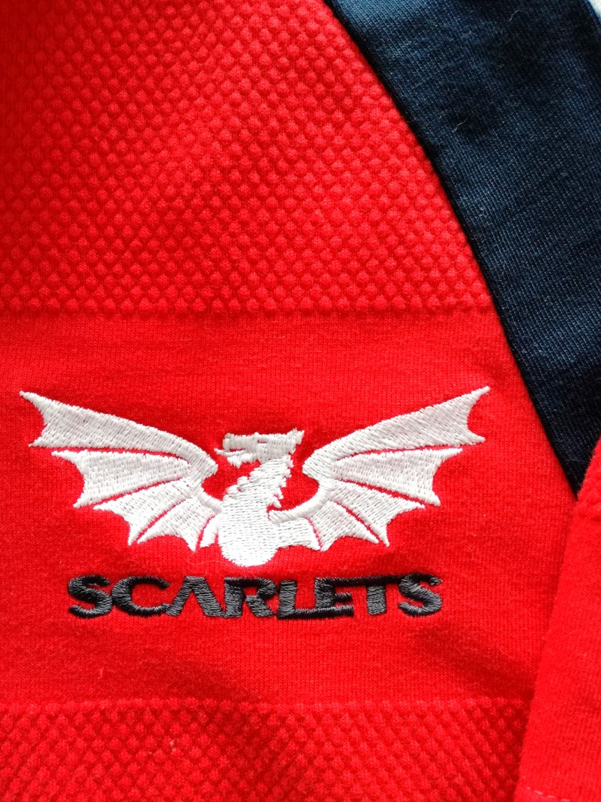 2003/04 Scarlets Home Rugby Shirt (L)