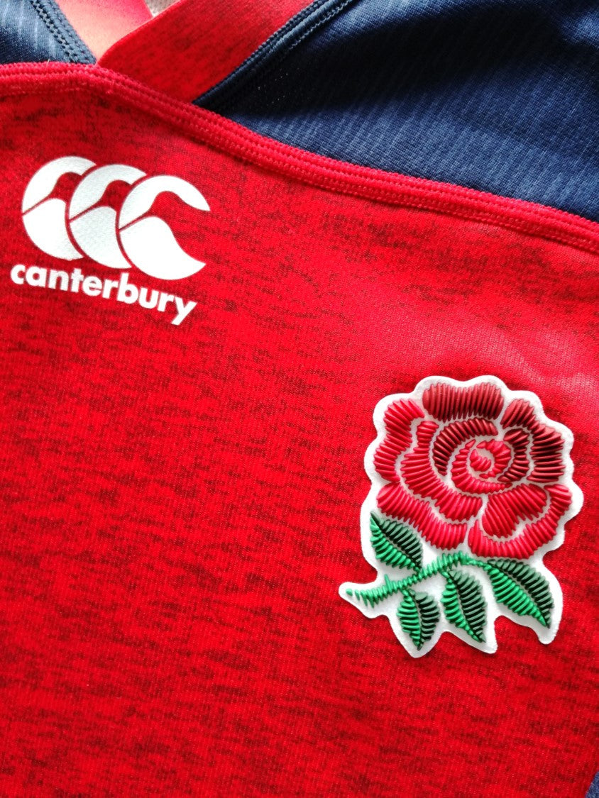 2019 England Away Vapodri World Cup Rugby Shirt (L)