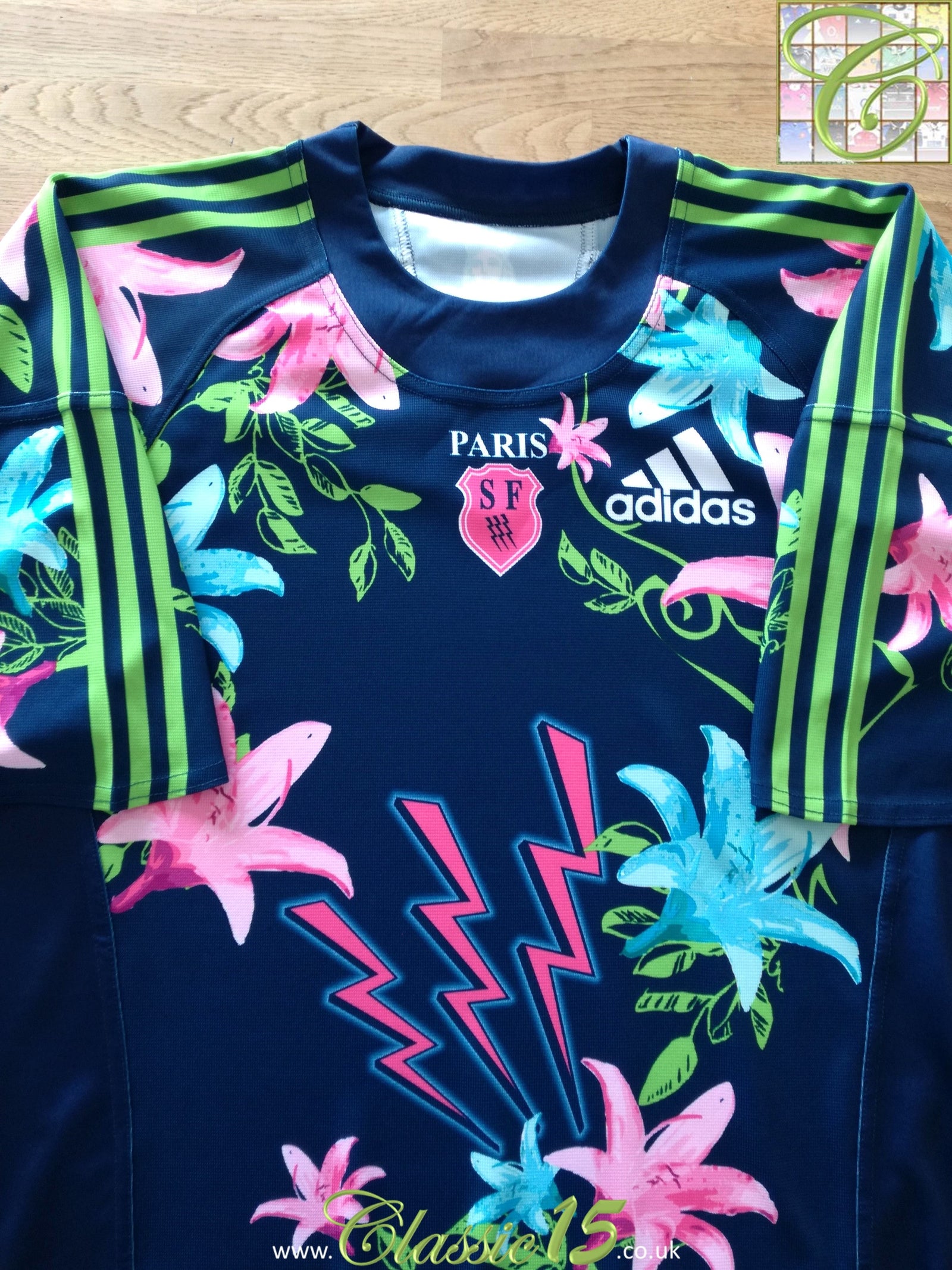 2010/11 Stade Français Away Rugby Shirt