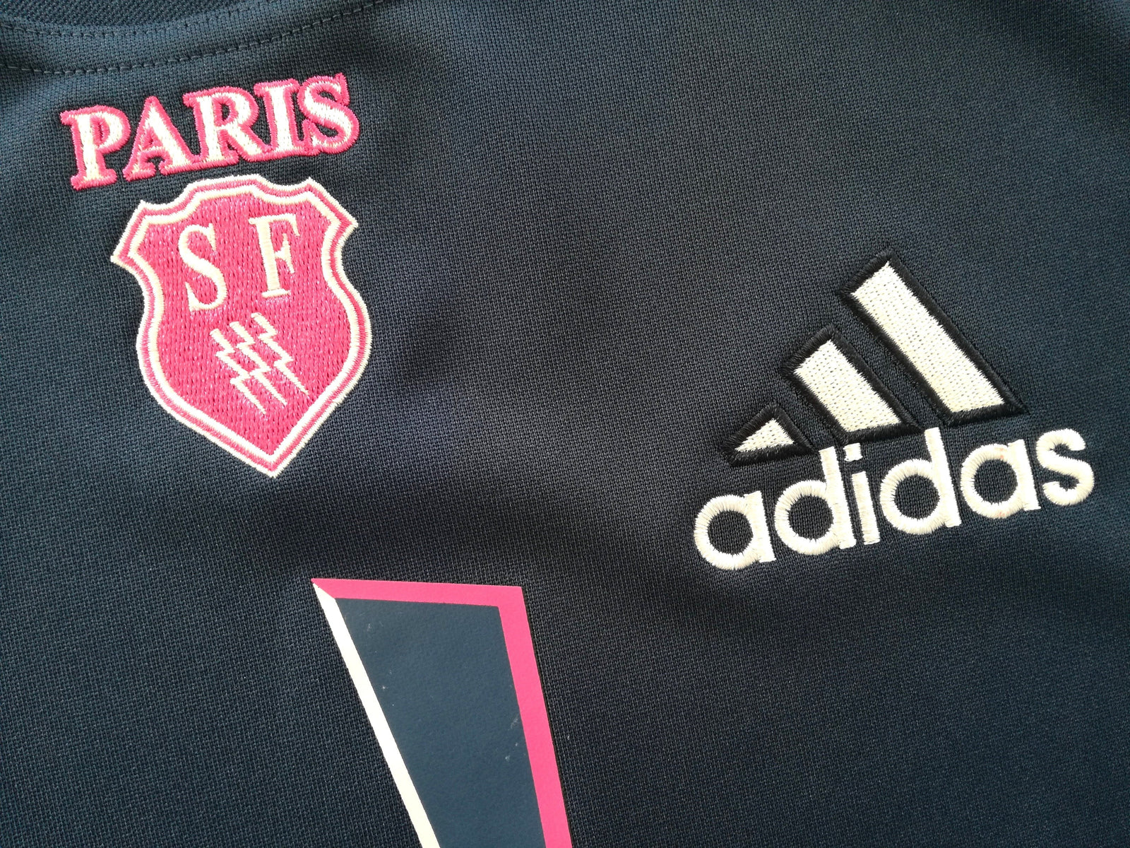 2011/12 Stade Français Home Rugby Shirt (XXL)