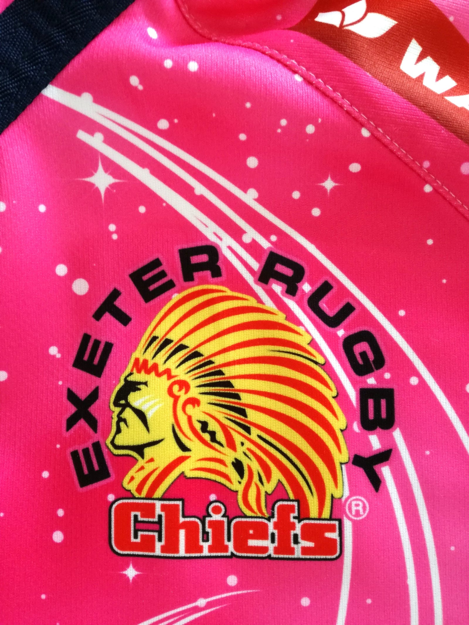 2017/18 Exeter Chiefs European Rugby Shirt (S)