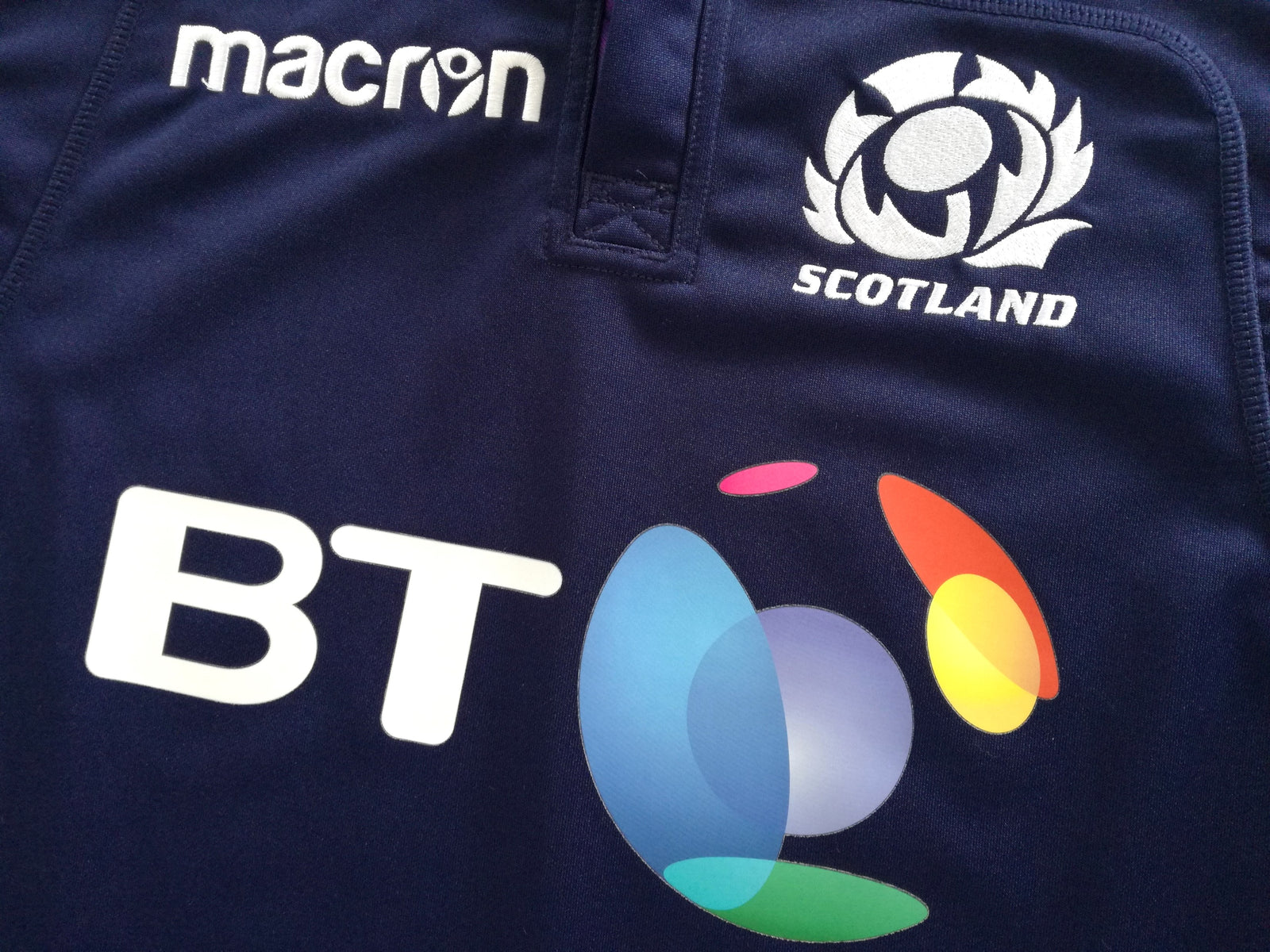 2017/18 Scotland Home Rugby Shirt (M)