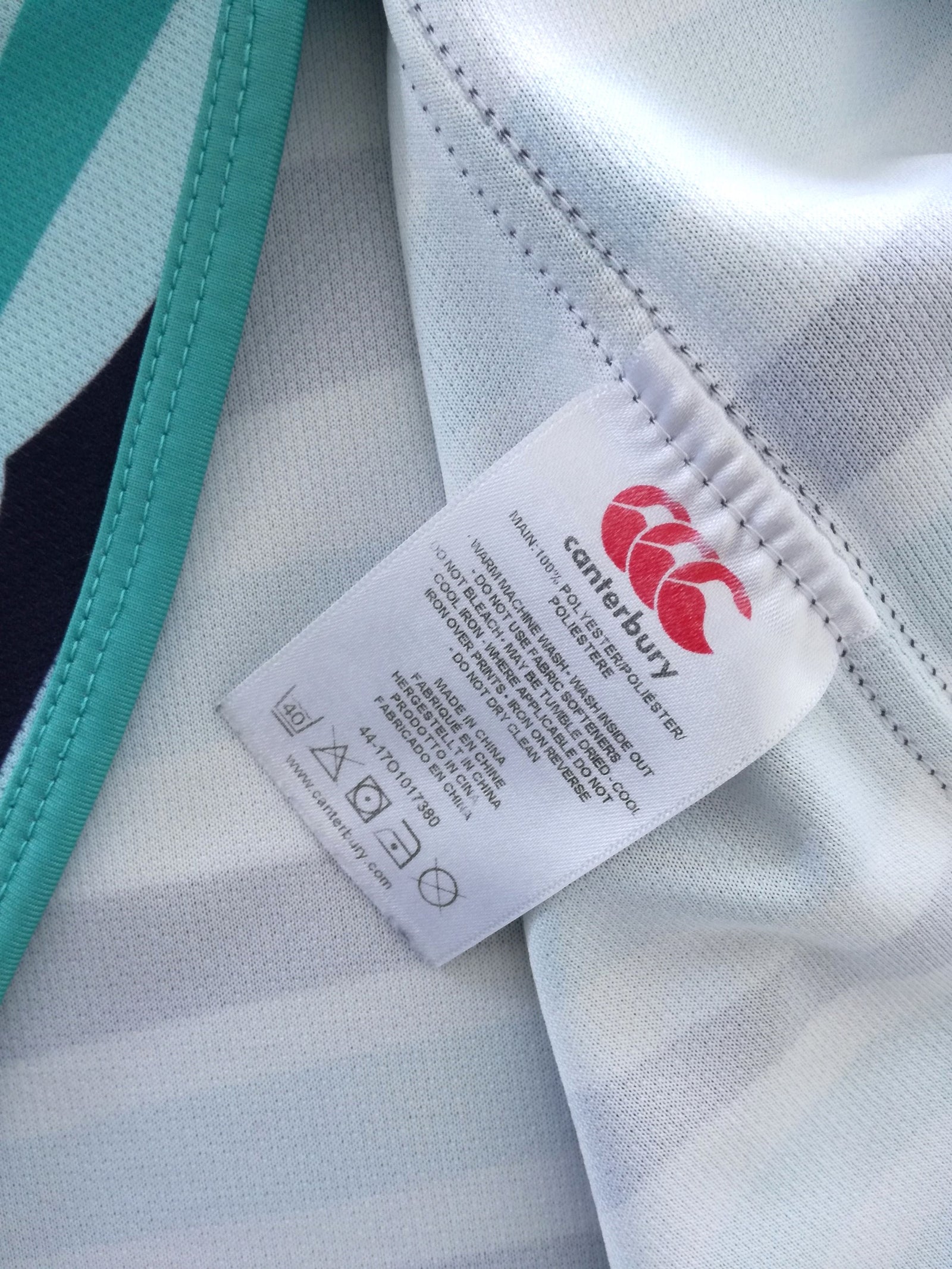 2012/13 Leicester Tigers Away Pro-Fit Rugby Shirt (L)