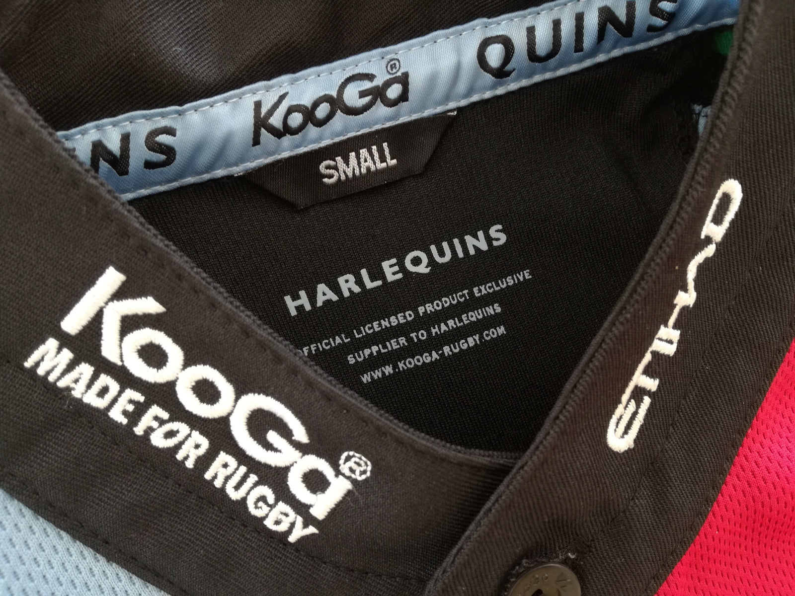 2007/08 Harlequins Home Rugby Shirt (S)
