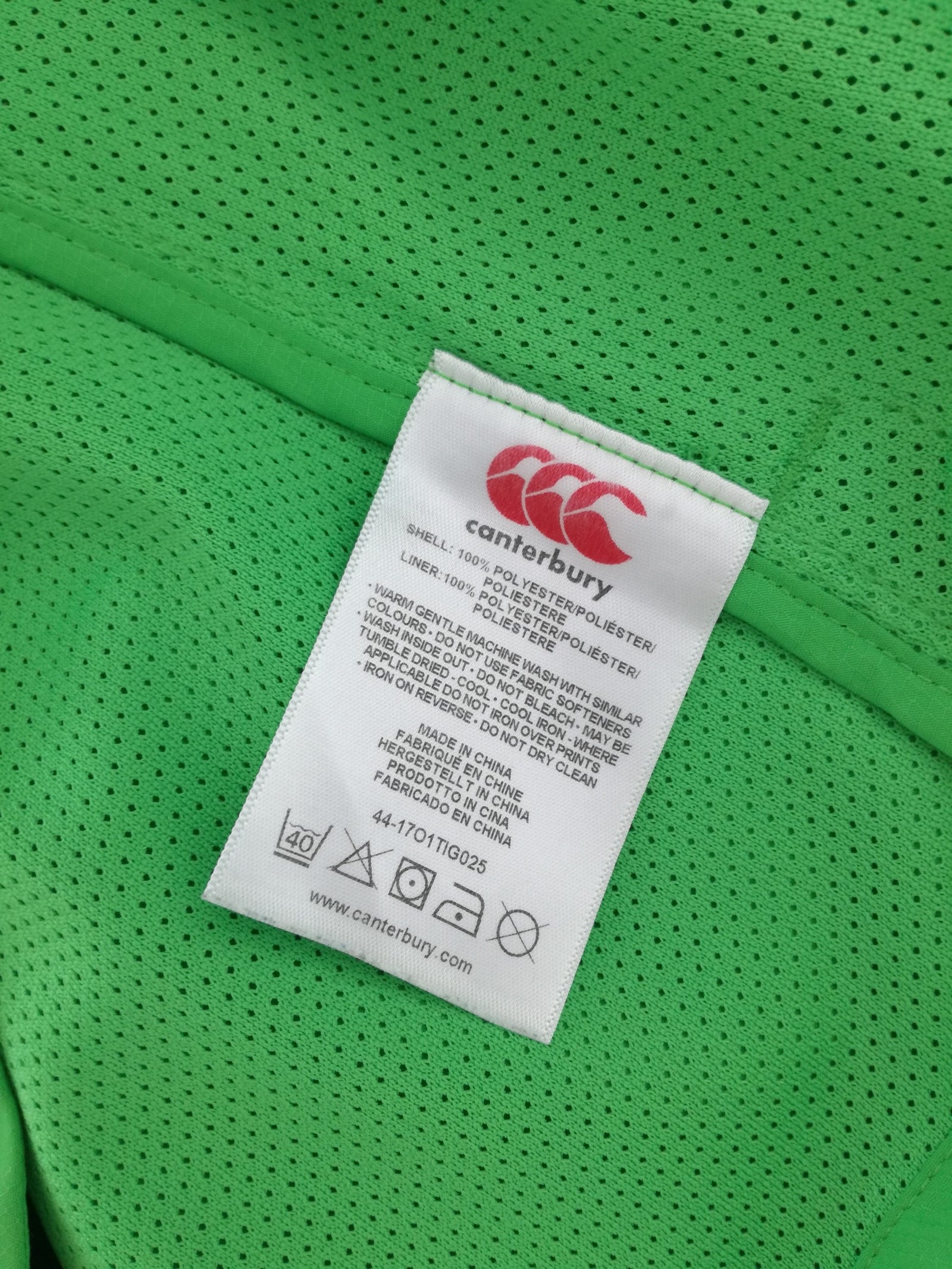 2013/14 Leicester Tigers Player Issue Track Jacket #66 (M)