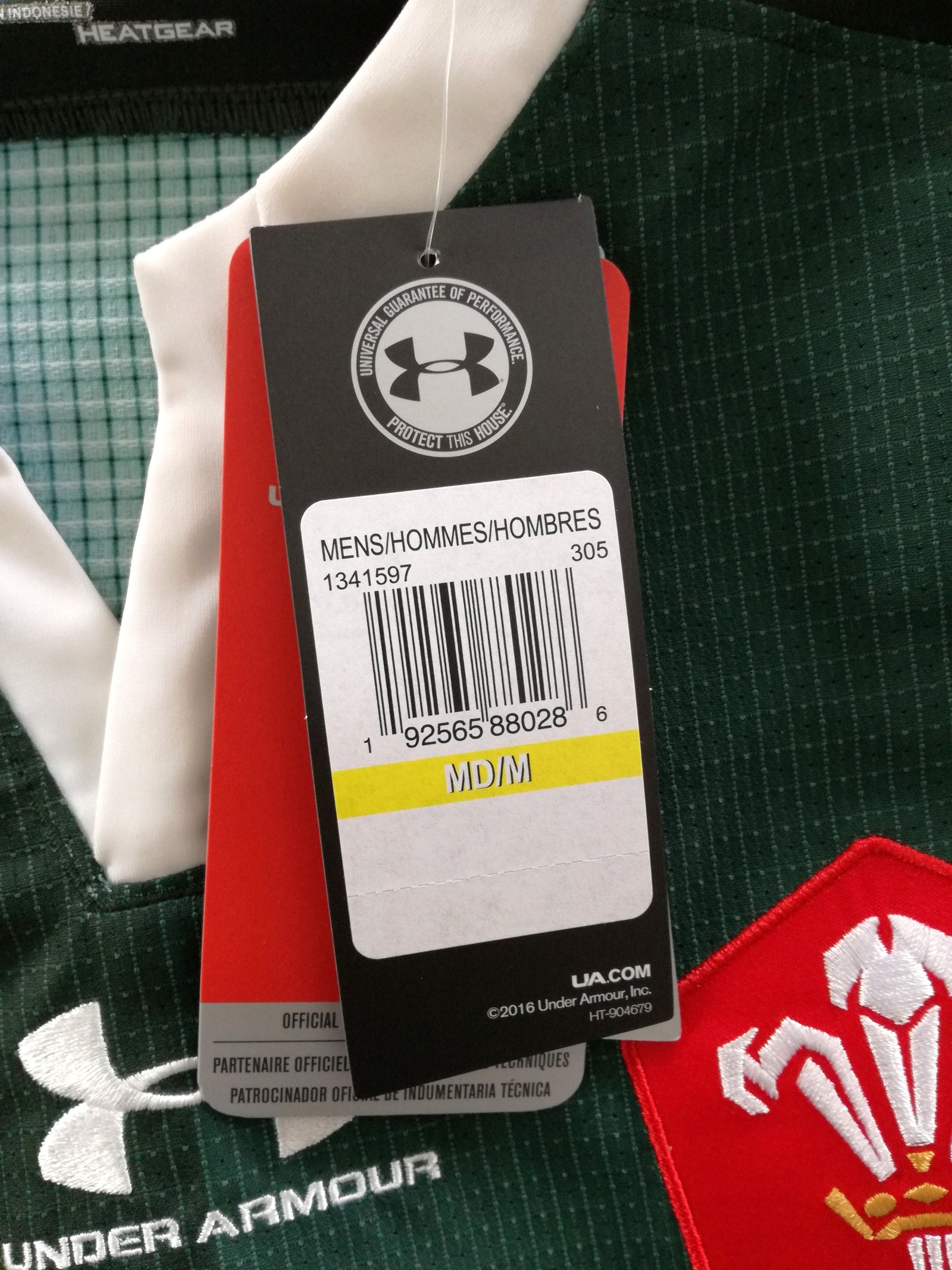 2019 Wales Away World Cup 'Fitted' Rugby Shirt (M) *BNWT*