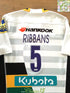 2016/17 Northampton Saints Match Worn Away Premiership Rugby Shirt Ribbans #5