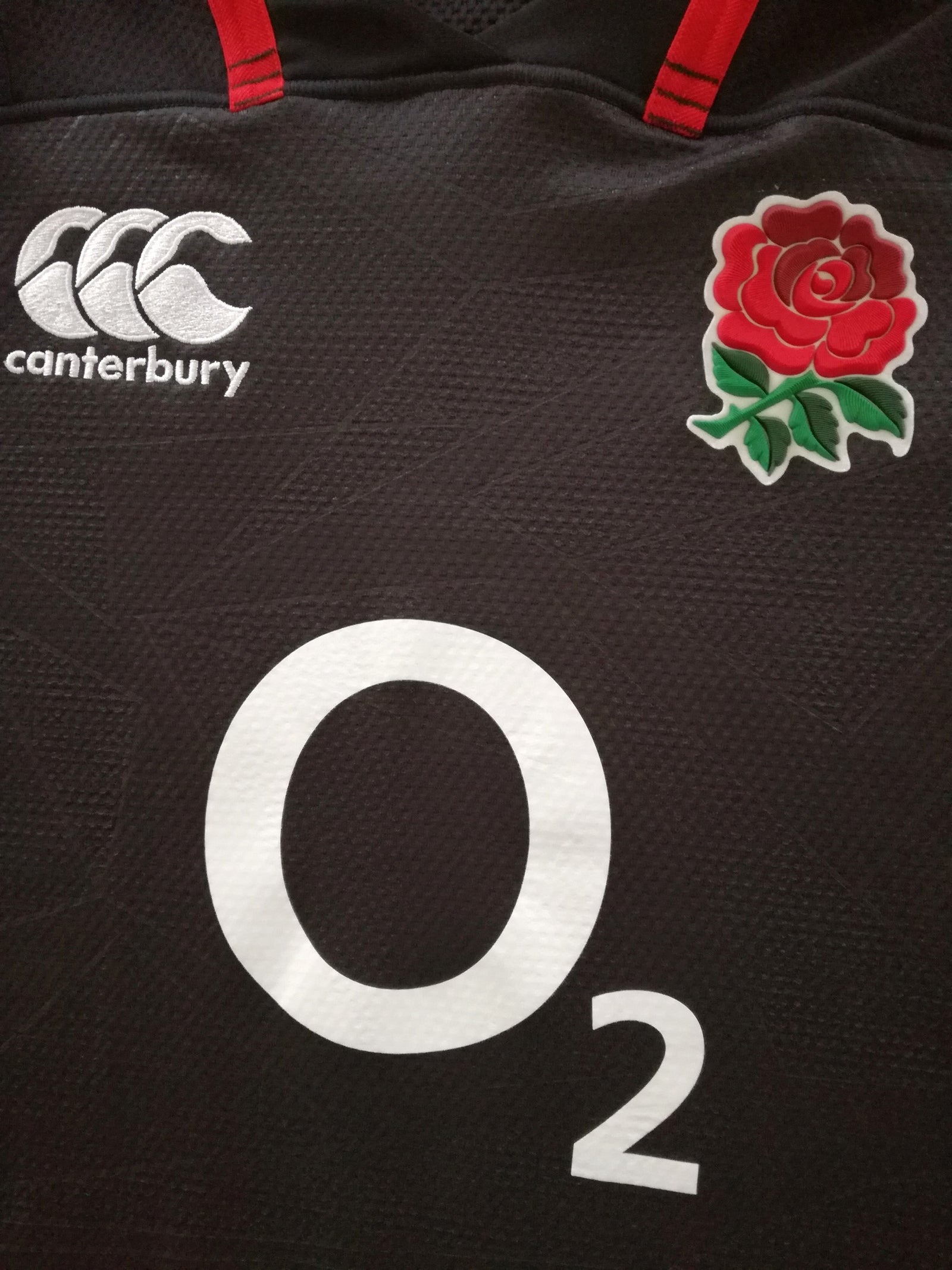 2017/18 England Away Vapodri+ Rugby Shirt (M)