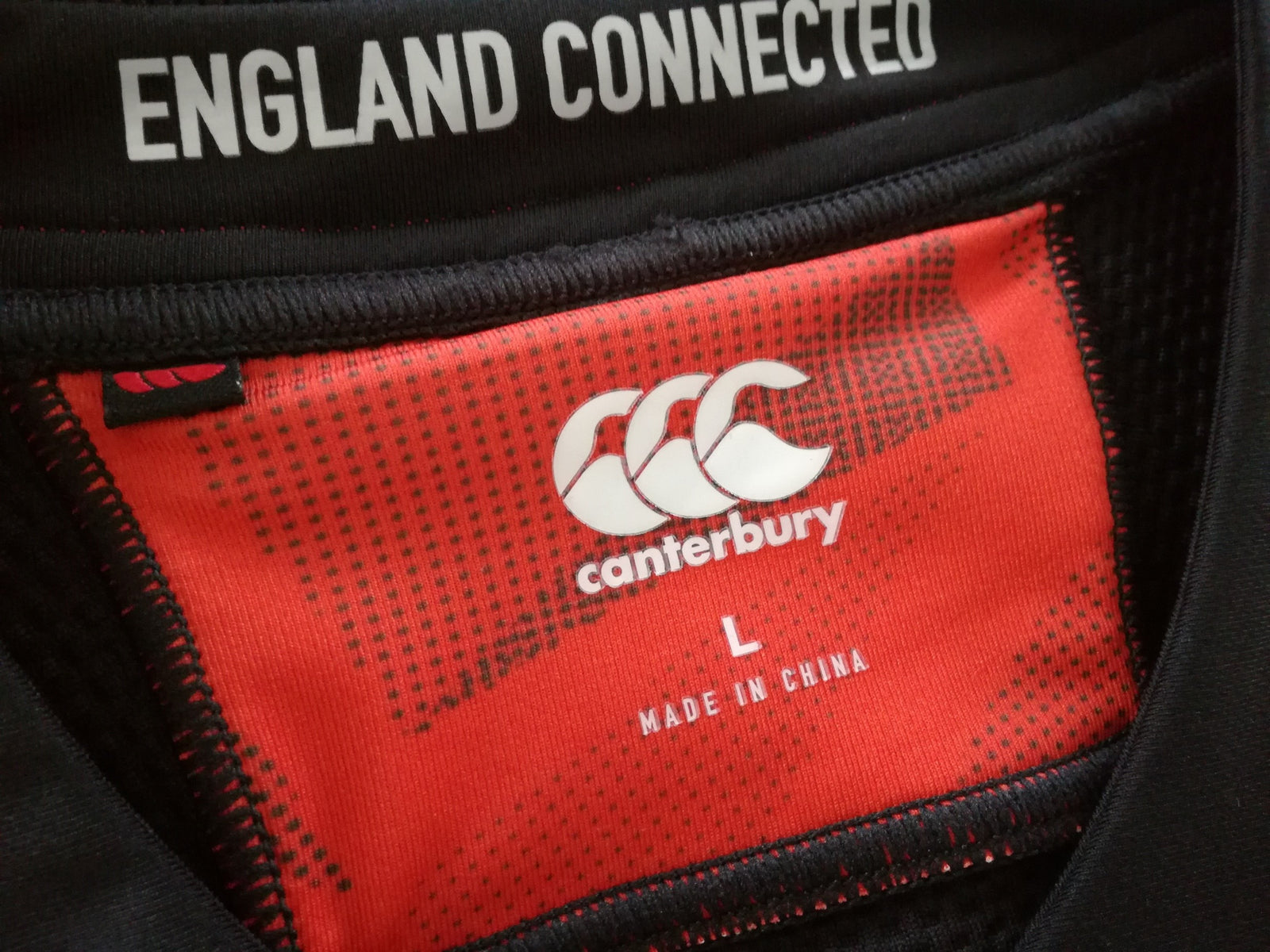2017/18 England Away Vapodri+ Rugby Shirt (L)
