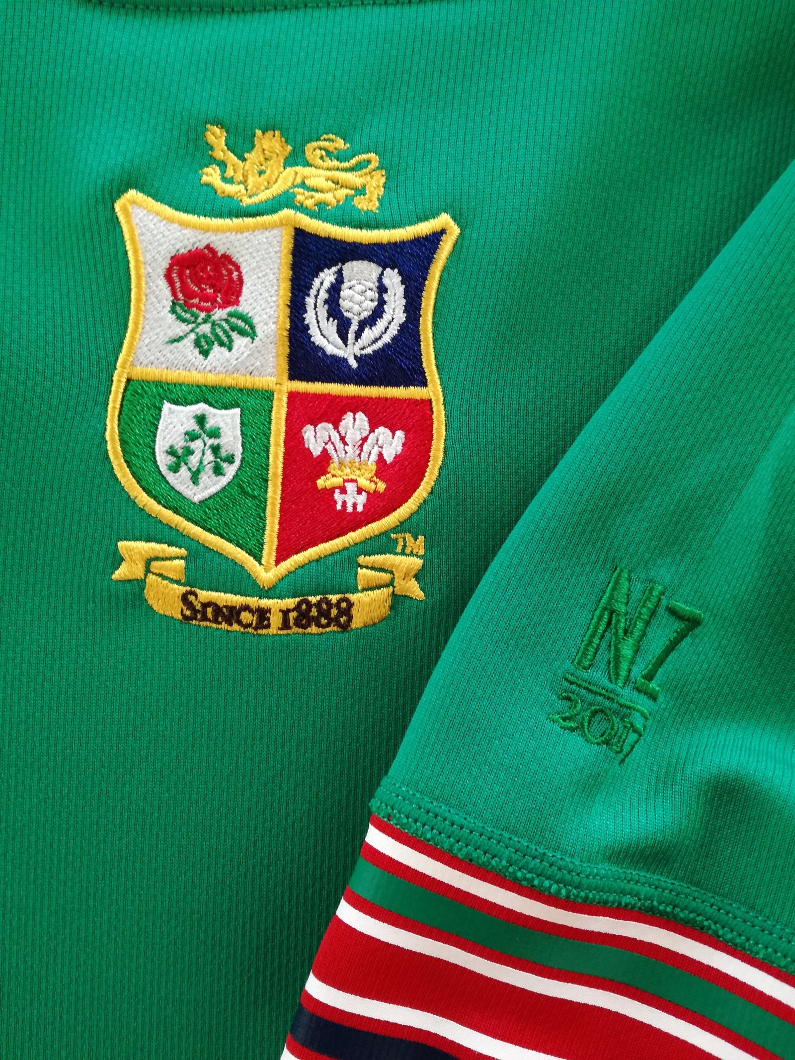 2017 British & Irish Lions Vapodri+ Training Shirt - Green (4XL)
