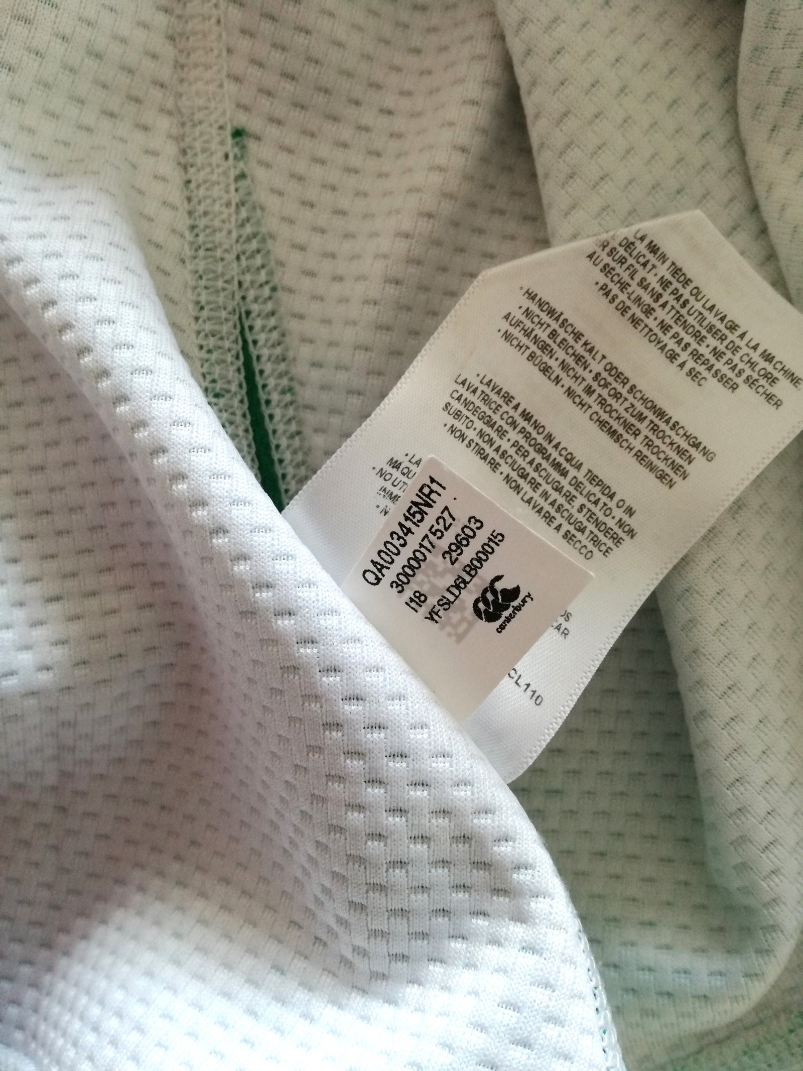 2019/20 Ireland Away Test Rugby Shirt (L)