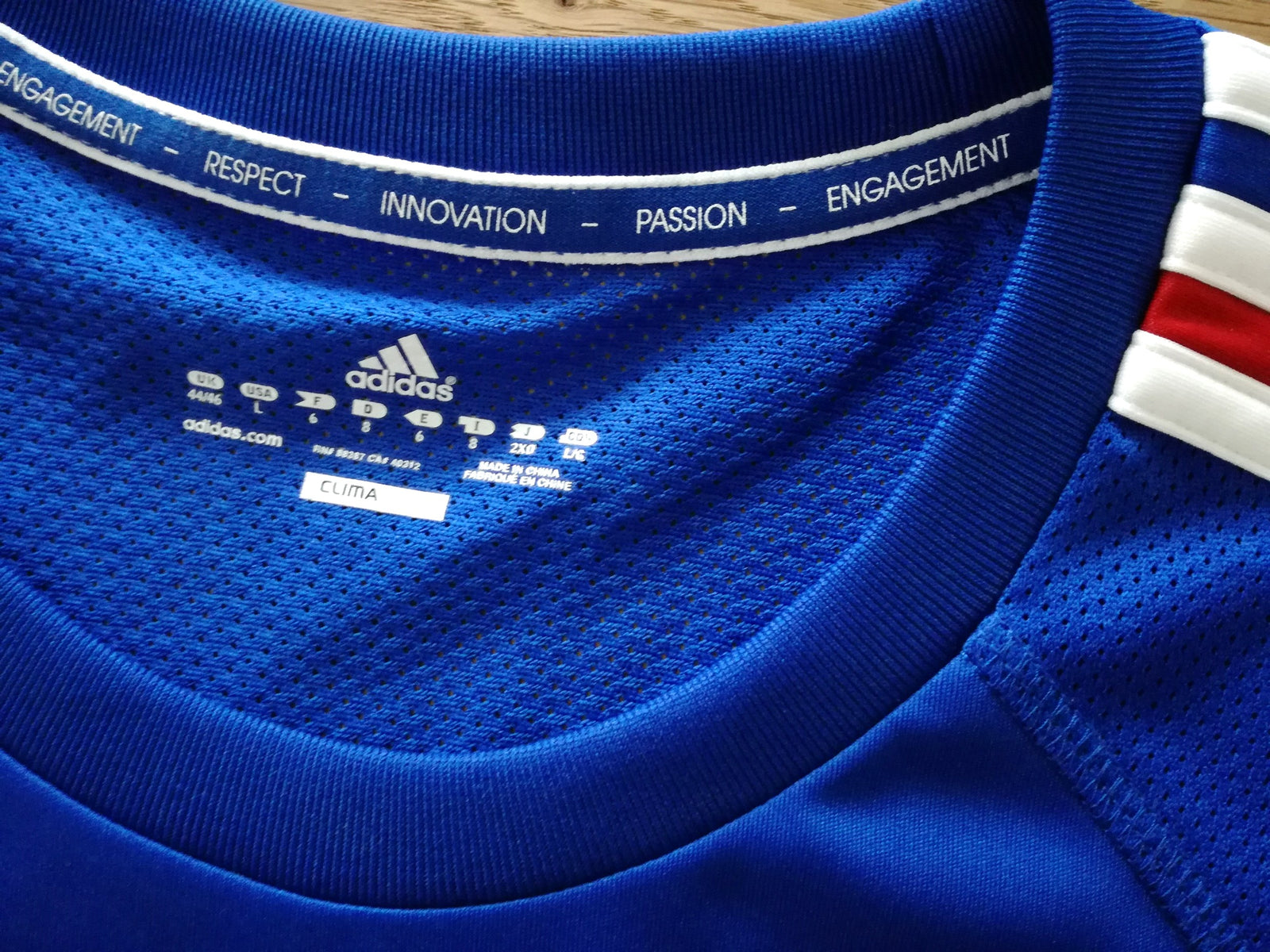 2013 France Rugby Formotion Training Shirt (L)