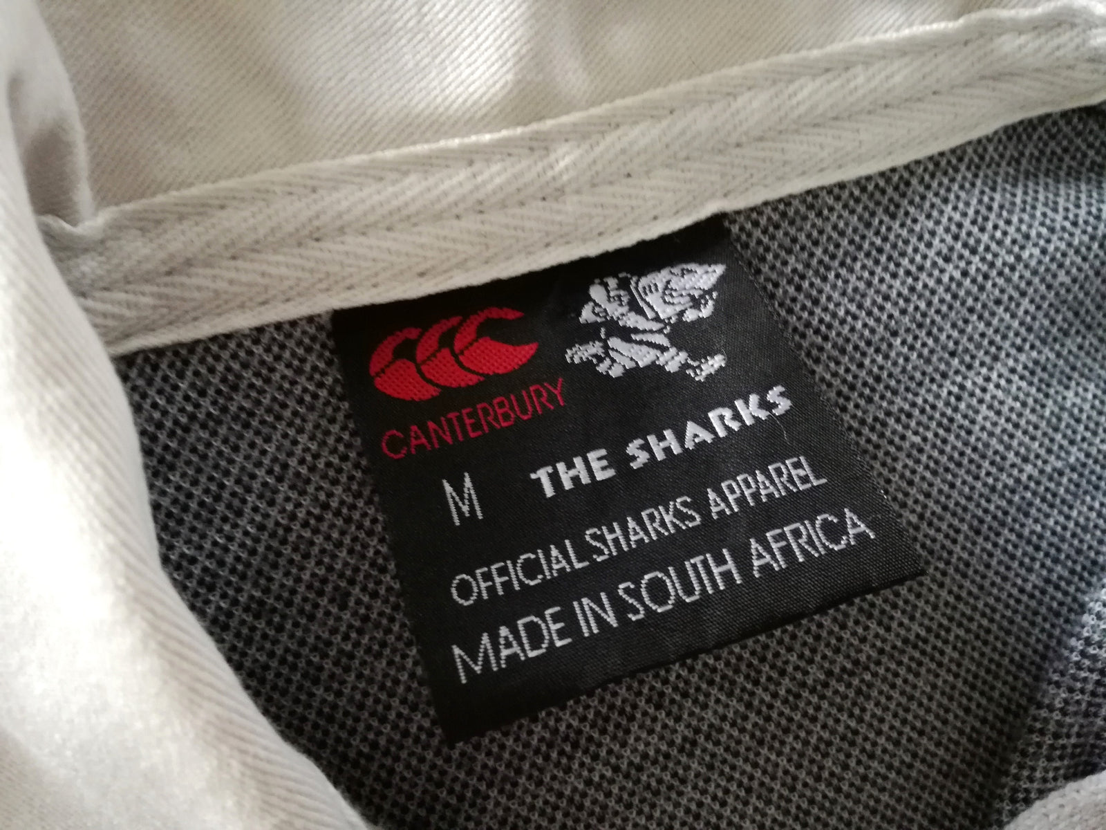 2001 Sharks Home Super12 Rugby Shirt (M)