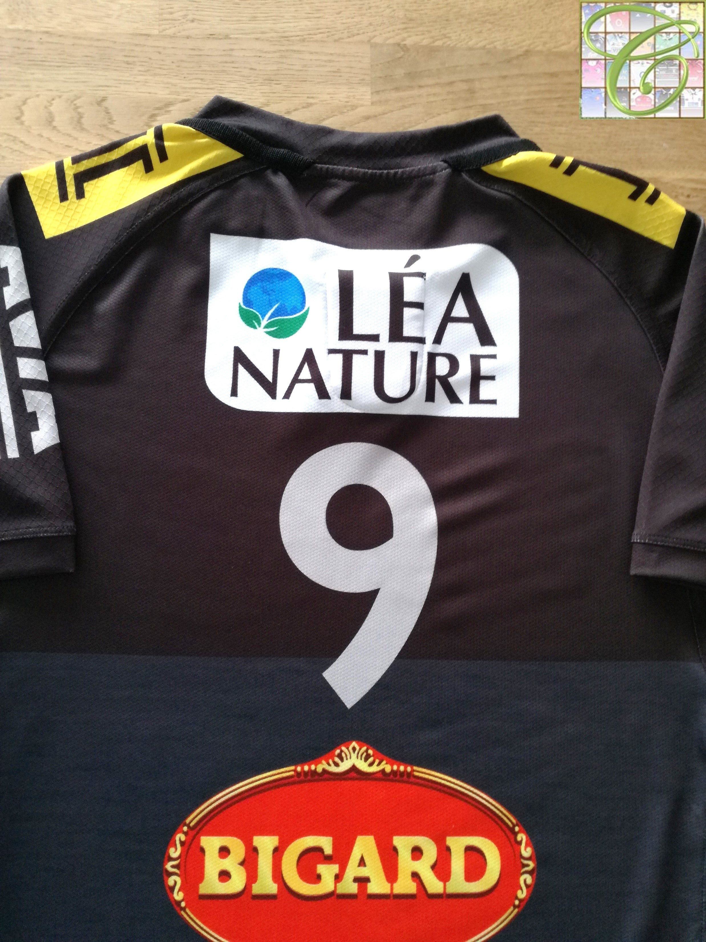 2017/18 Stade Rochelais Player Issue Rugby Shirt #9