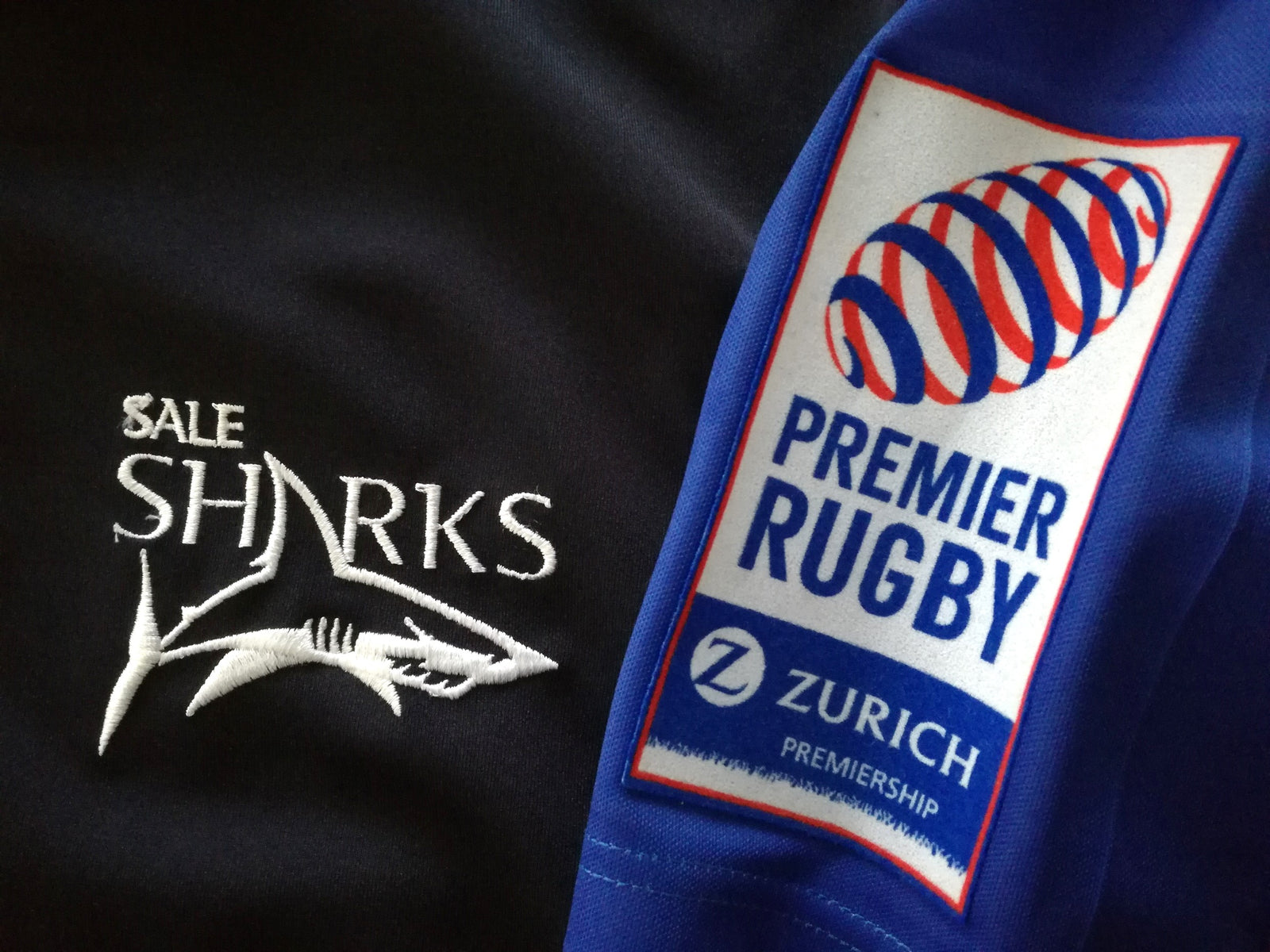 2004/05 Sale Sharks Home Premiership Player Issue Rugby Shirt (M)