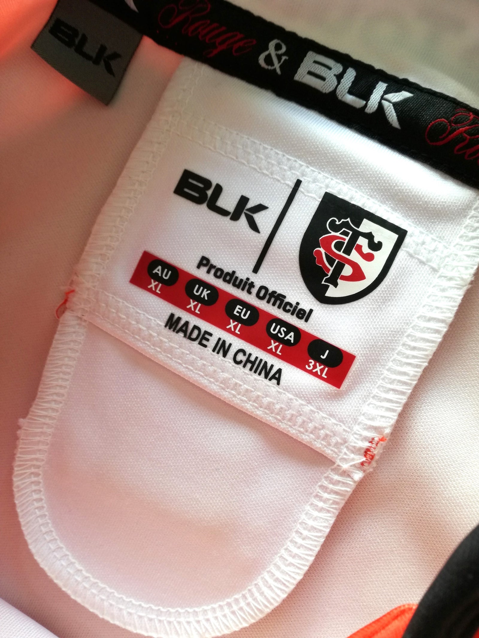 2014/15 Stade Toulouse Away Player Issue Rugby Shirt (XL)