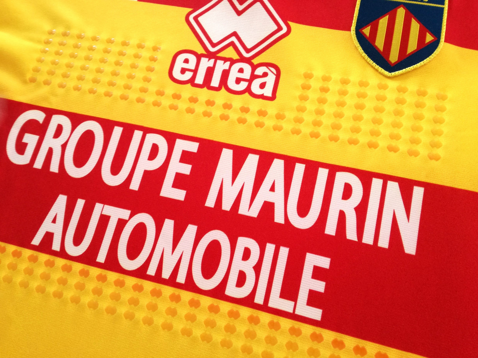 2015/16 Perpignan Home Player Issue Rugby Shirt (XXL)