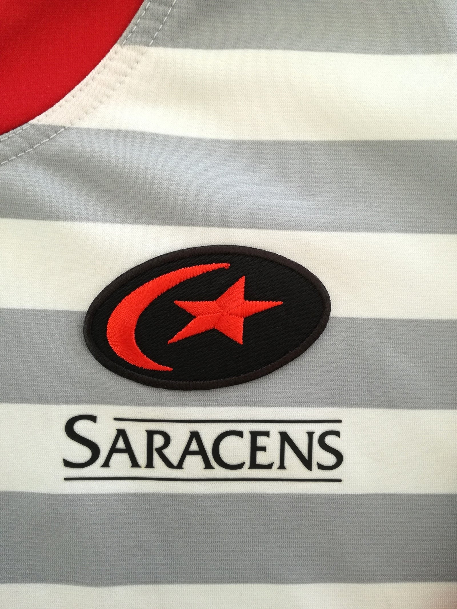 2012/13 Saracens Away Pro-Fit Rugby Shirt (XL)