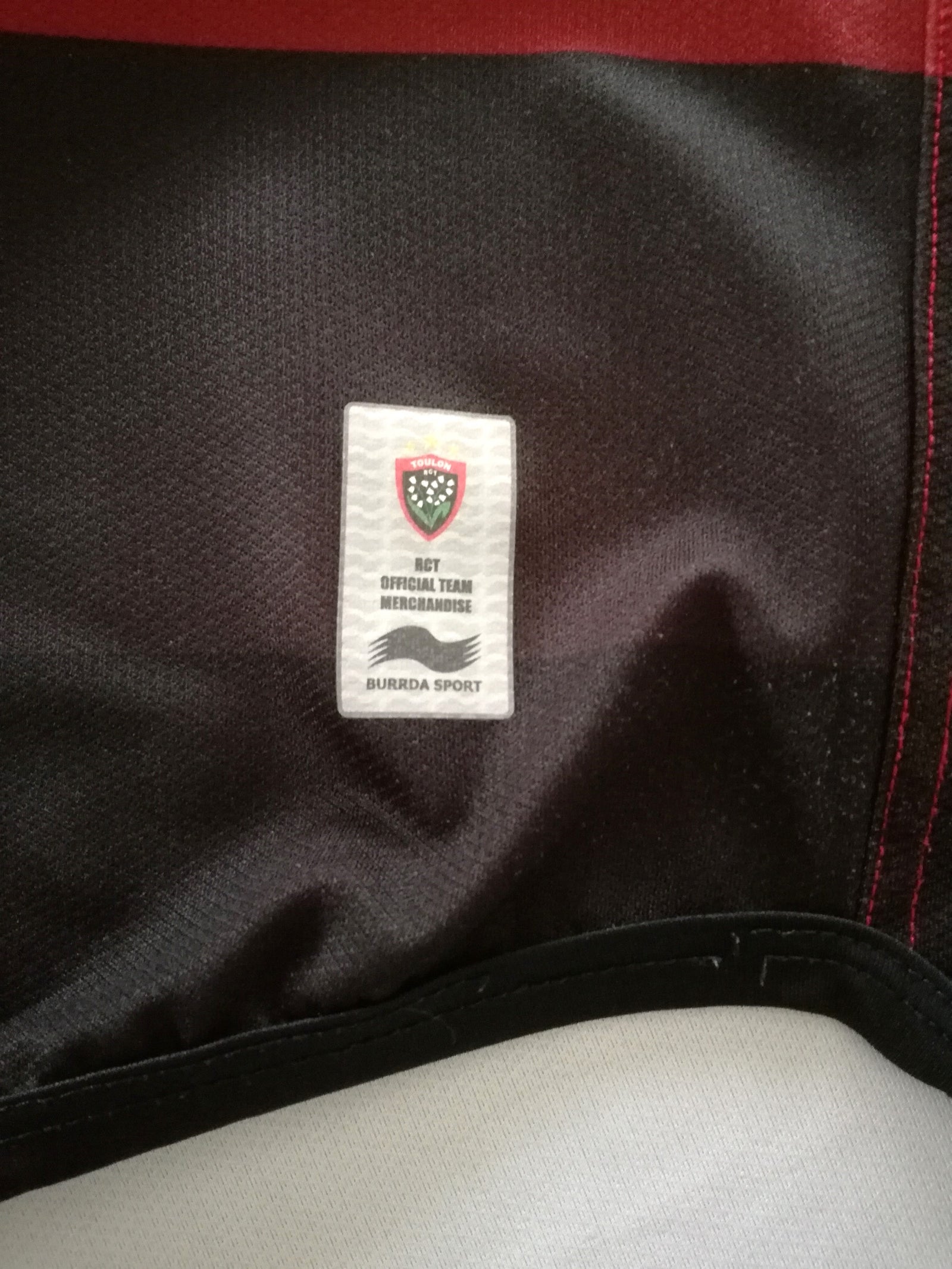 2015/16 RC Toulon Home Pro-Fit Rugby Shirt (M)